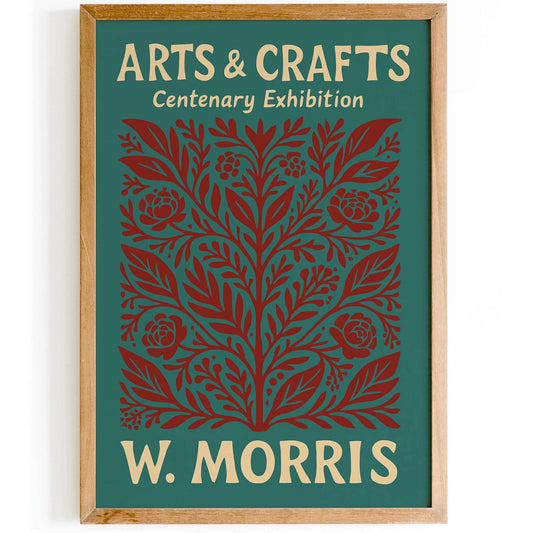 Folk Art William Morris Poster