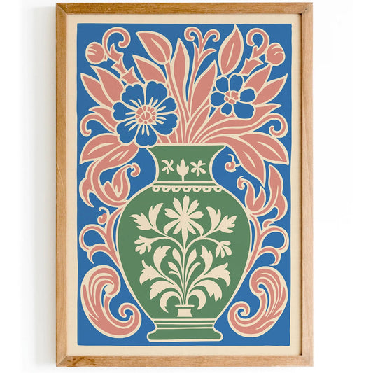 Artistic Bouquet of Flowers Art Print