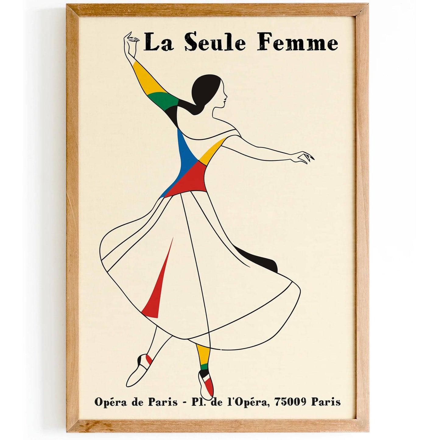 La Seule Femme French Ballet Postetr - HypeSheriff
