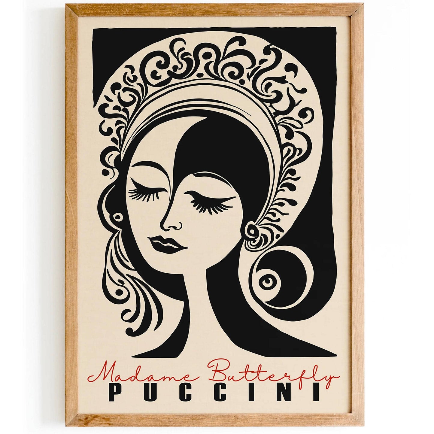 Madame Butterfly Puccini Opera Art Print - HypeSheriff