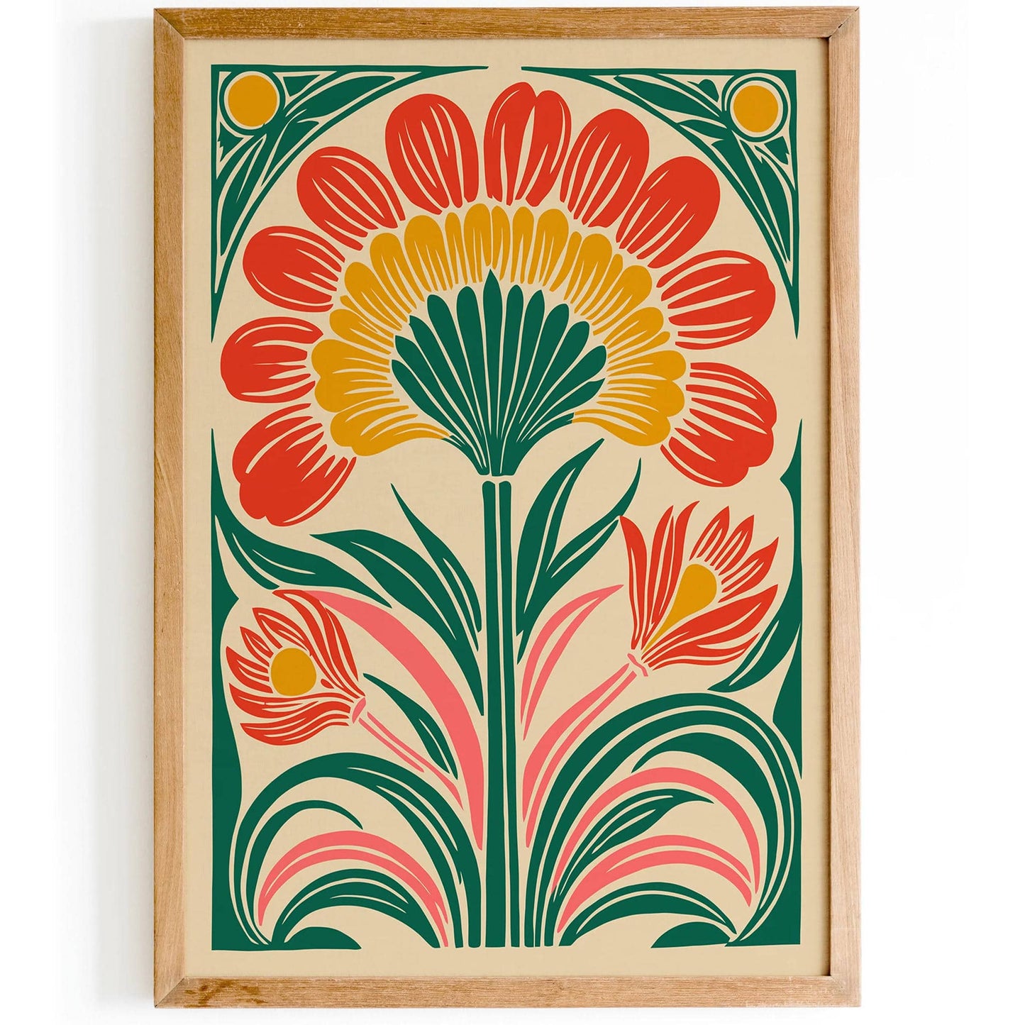 Hawaii Flower Bohemian Art Print - HypeSheriff