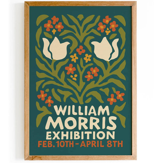 William Morris Exhibition Floral Print