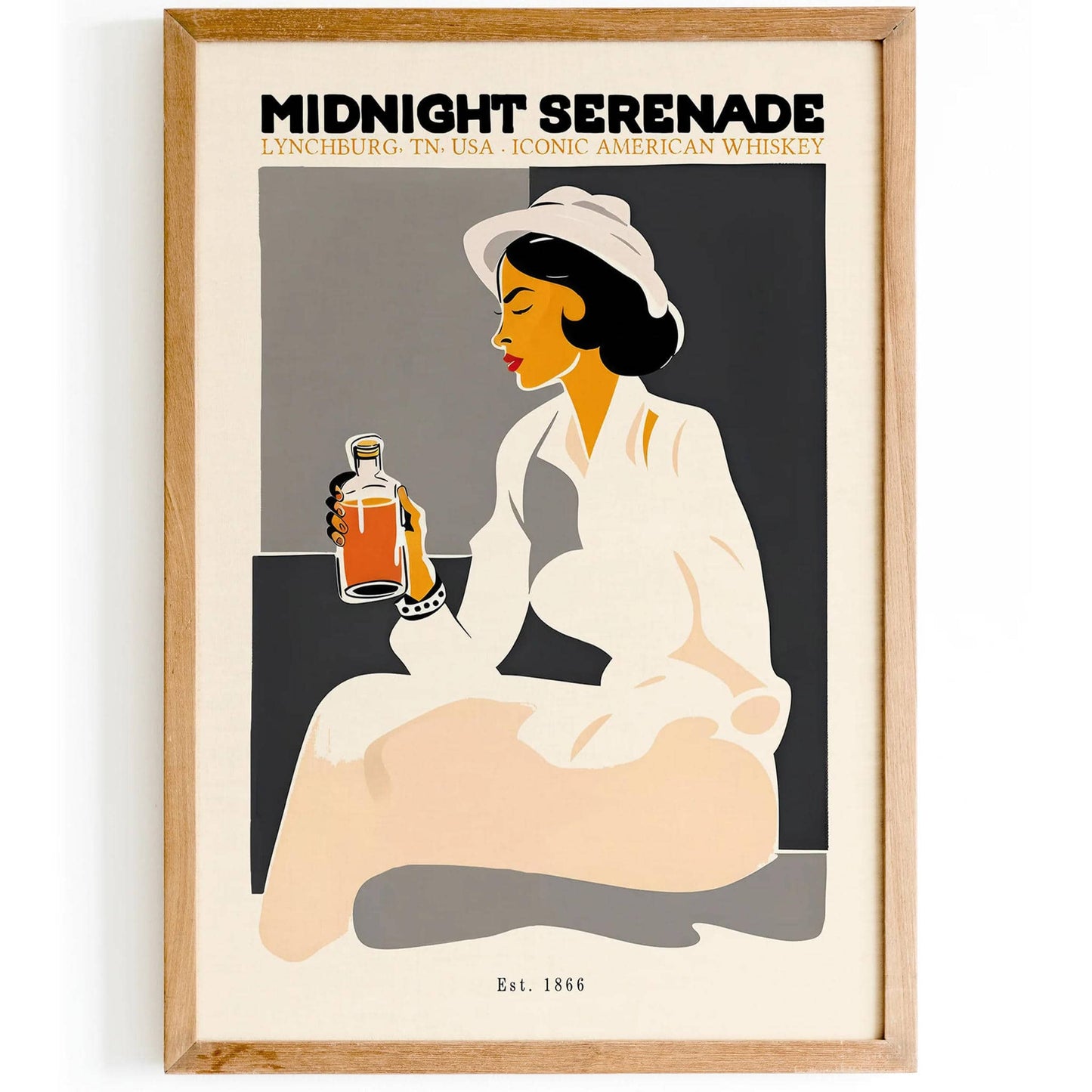 Great American Whiskey, Vintage Ad Print - HypeSheriff