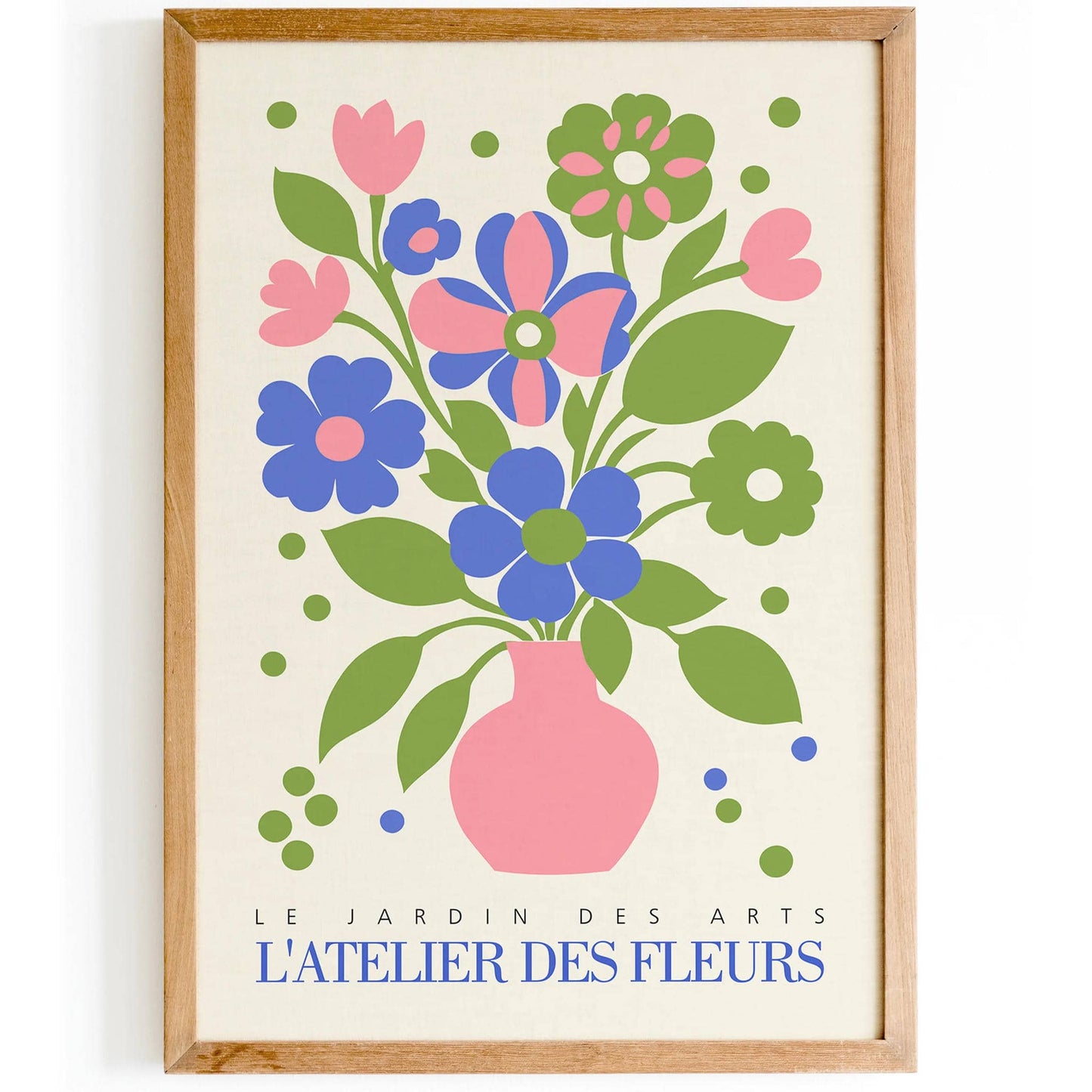 Cute French Botanical Wall Art - HypeSheriff