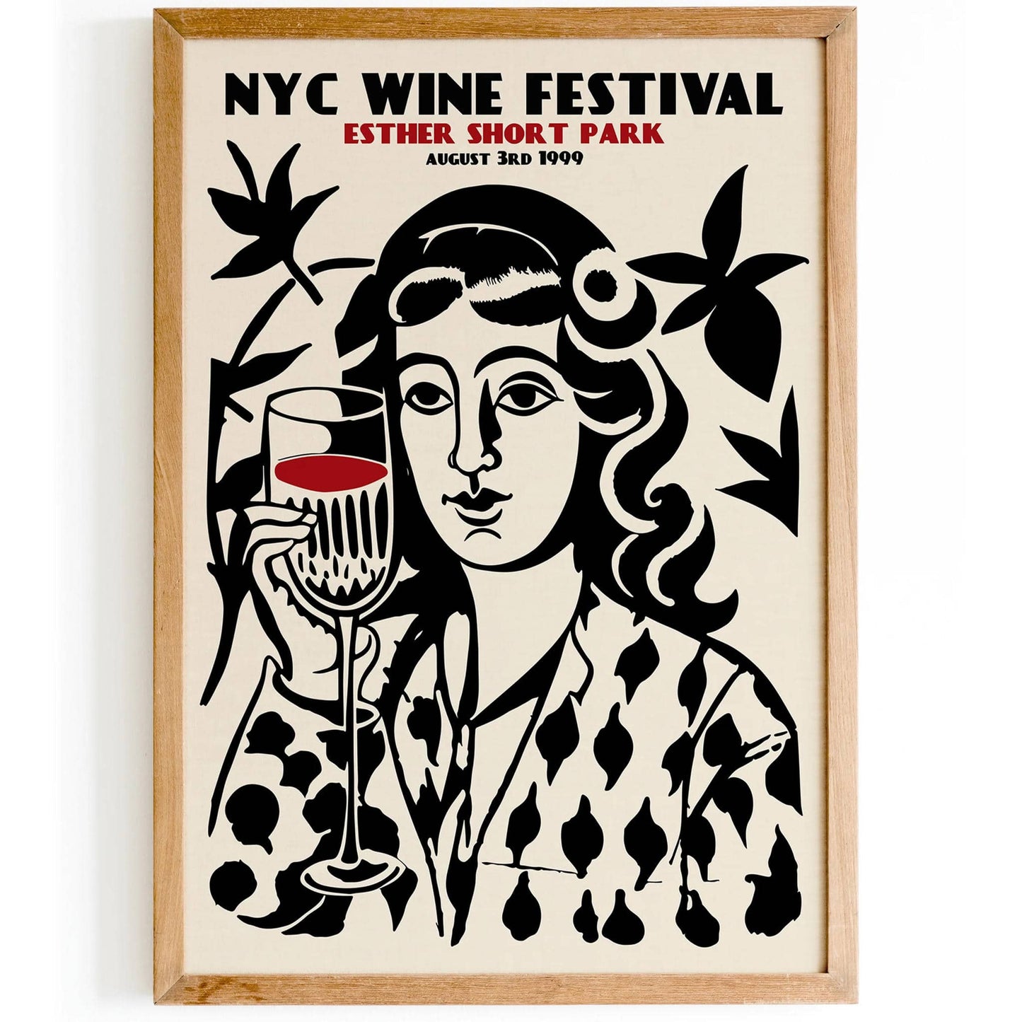 Esther Short Park Wine Festival Vintage Poster - HypeSheriff