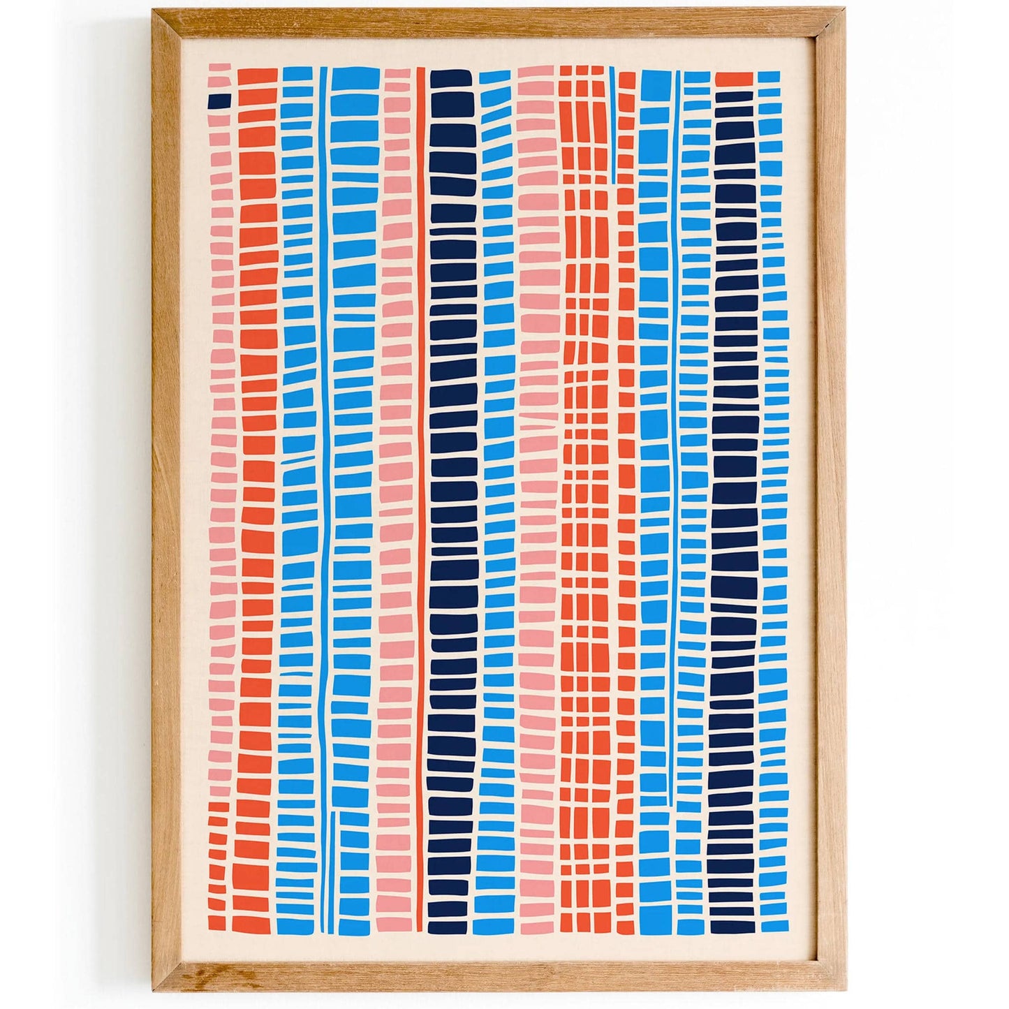 Blue Aesthetic Abstract Poster 2024 - HypeSheriff