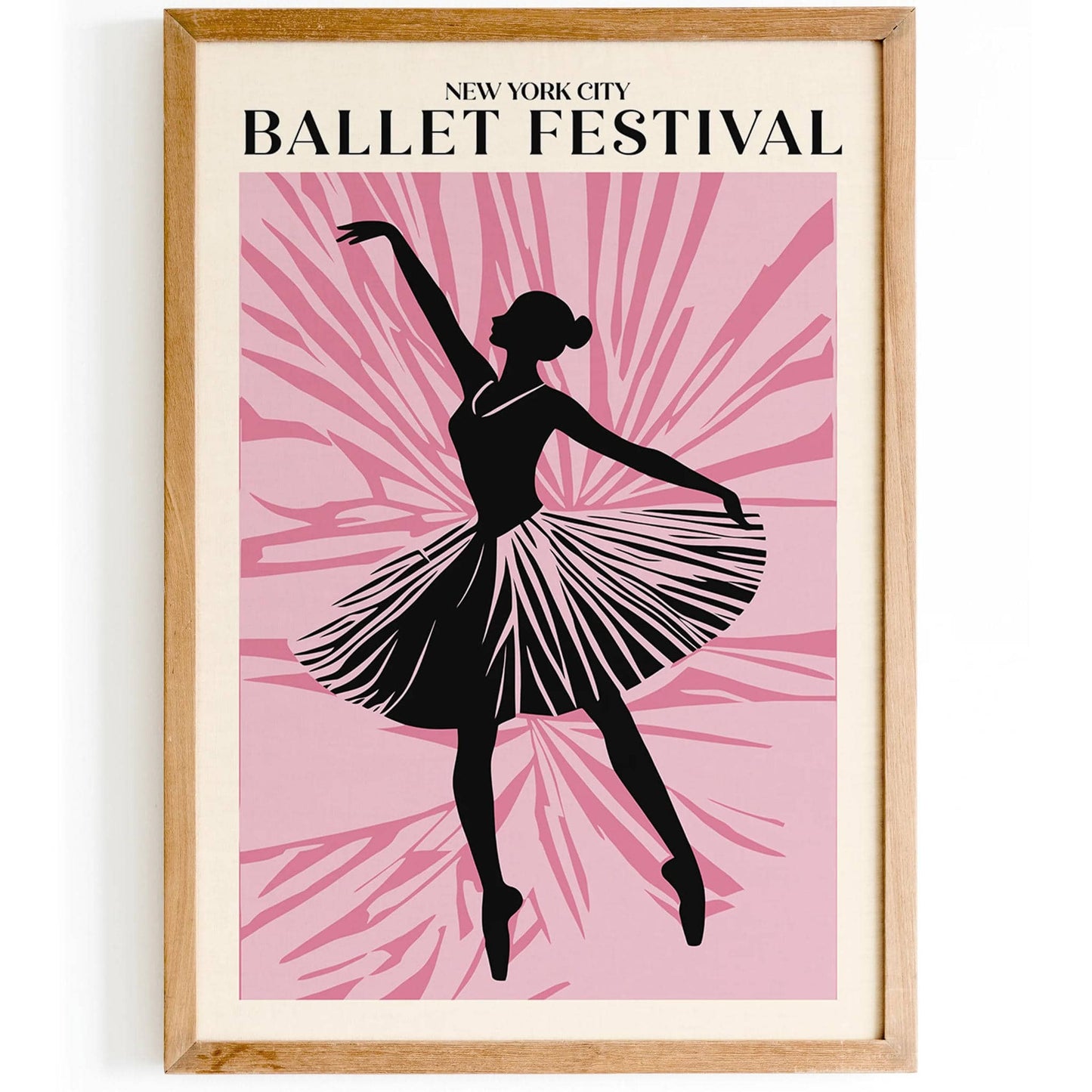 NYC Ballet Festival Poster - HypeSheriff