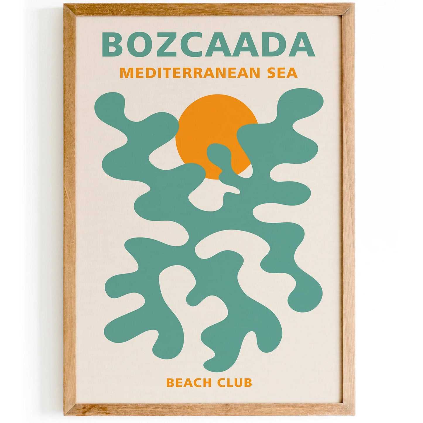 Bozcaada Beach Club Poster - HypeSheriff