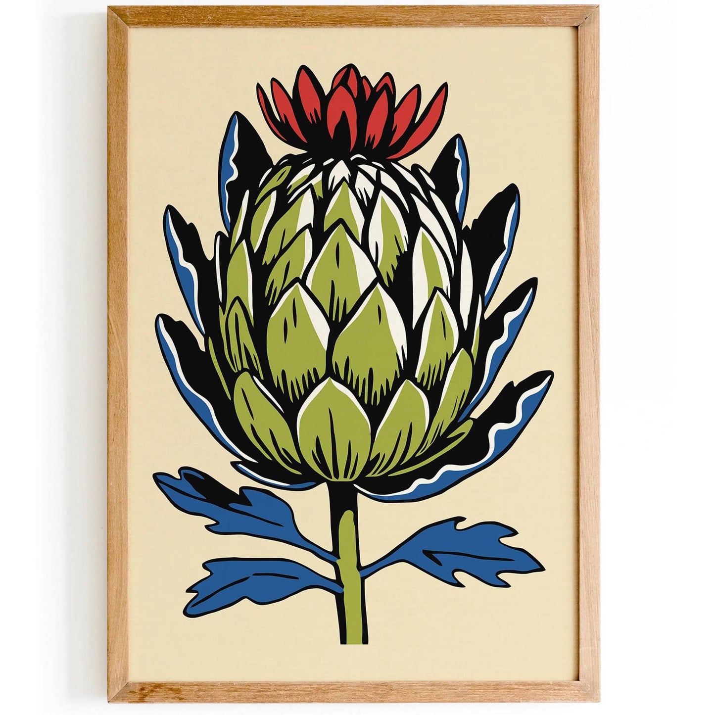 Modern Aesthetic Artichoke Poster - HypeSheriff