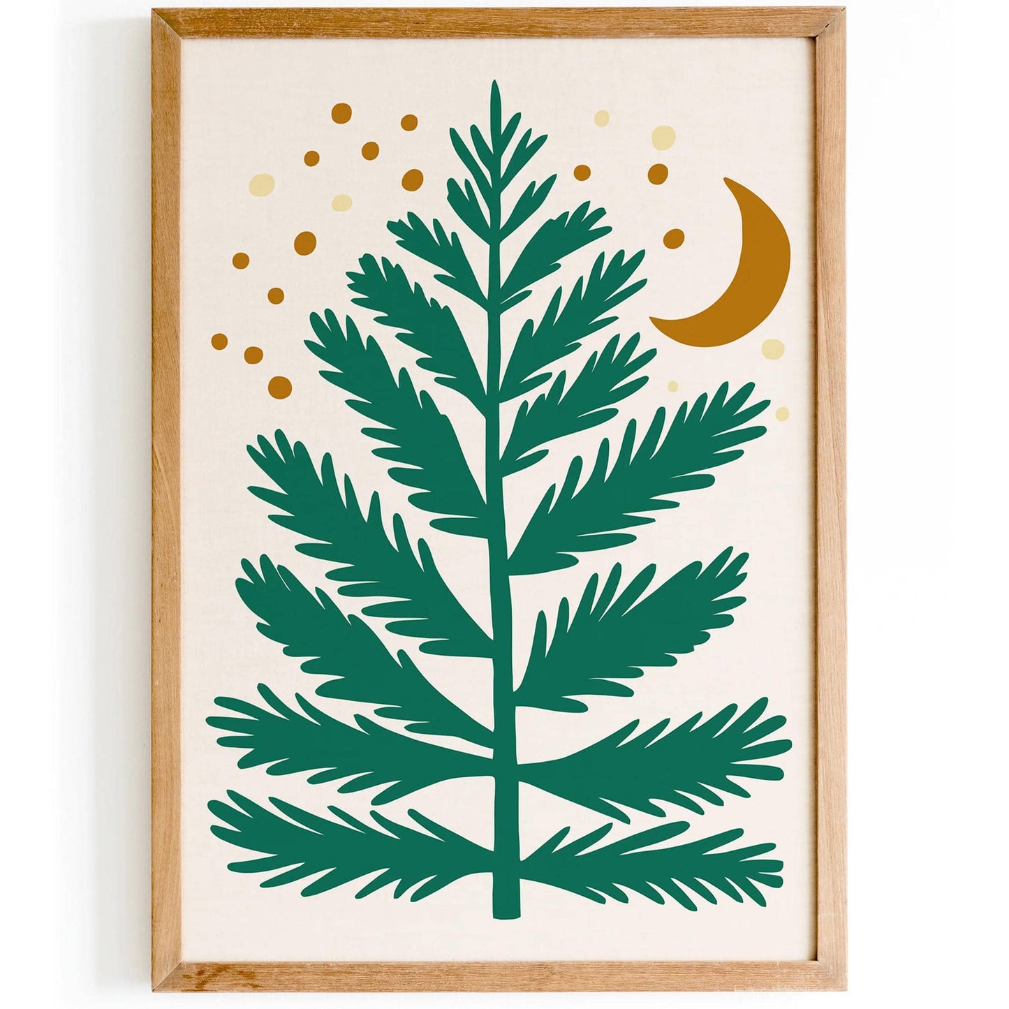 Christmas Time Cute Illustration Print - HypeSheriff