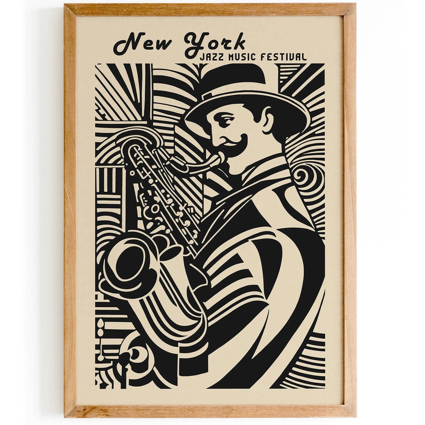 New York City Jazz Music Festival Print - HypeSheriff