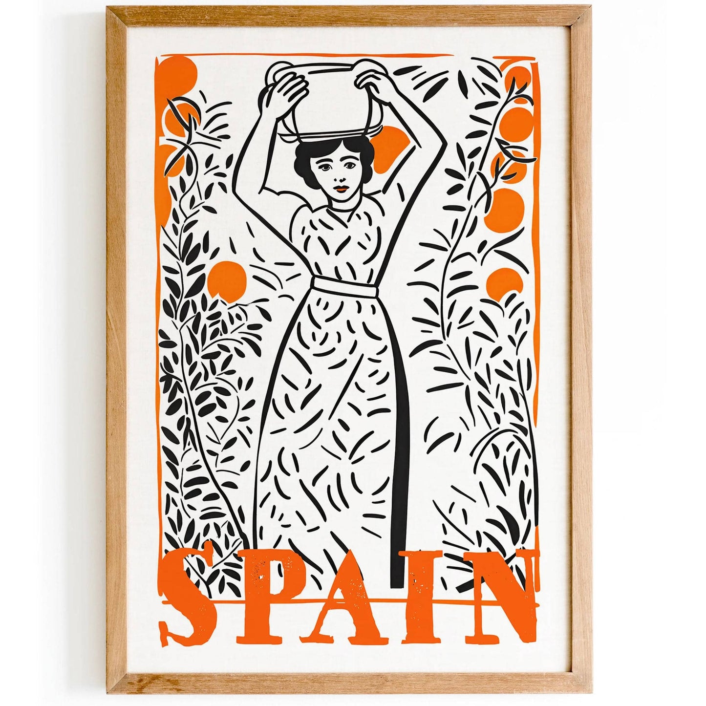 Spain - Vintage Travel Wall Art - HypeSheriff