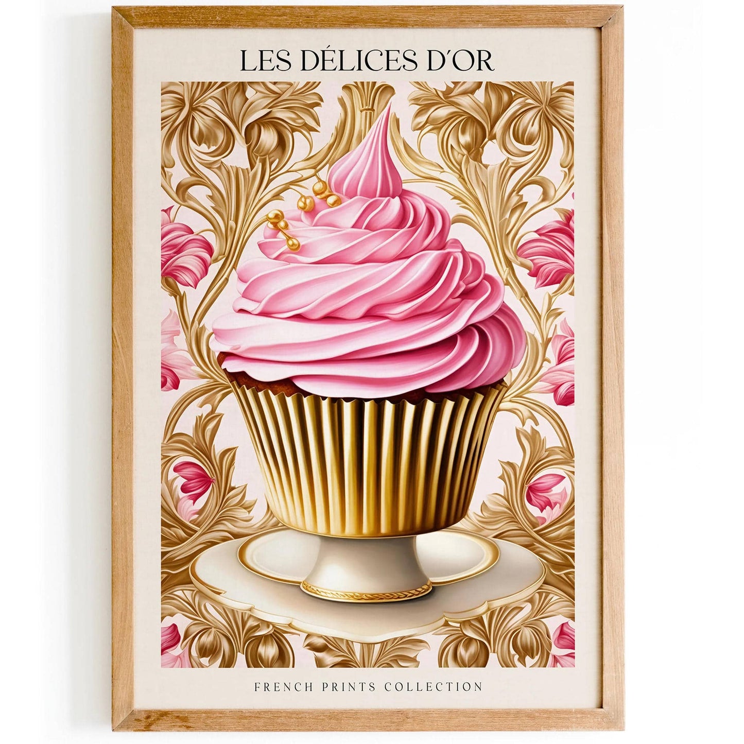 Artisanal Pastries Poster: Gourmet Bakery Art Print - HypeSheriff