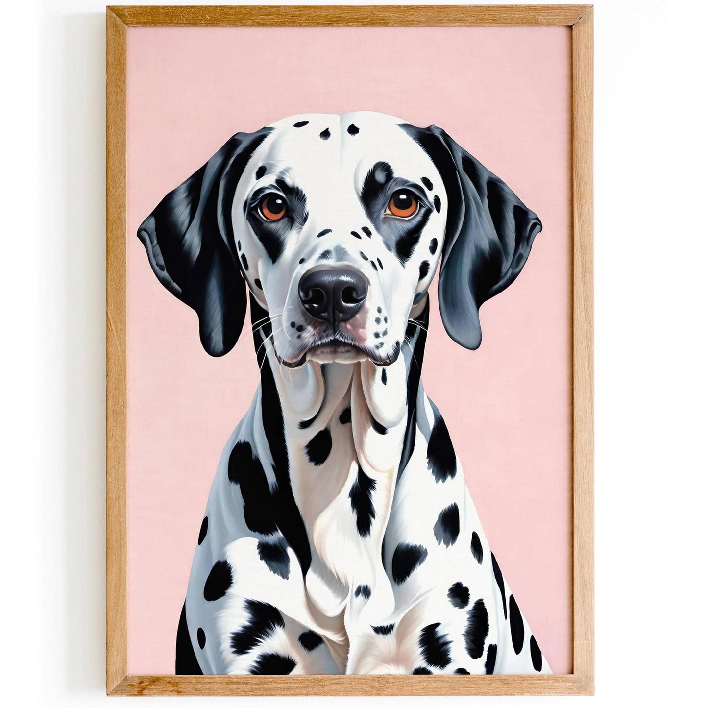Dalmatian Dog Cute Wall Art - HypeSheriff