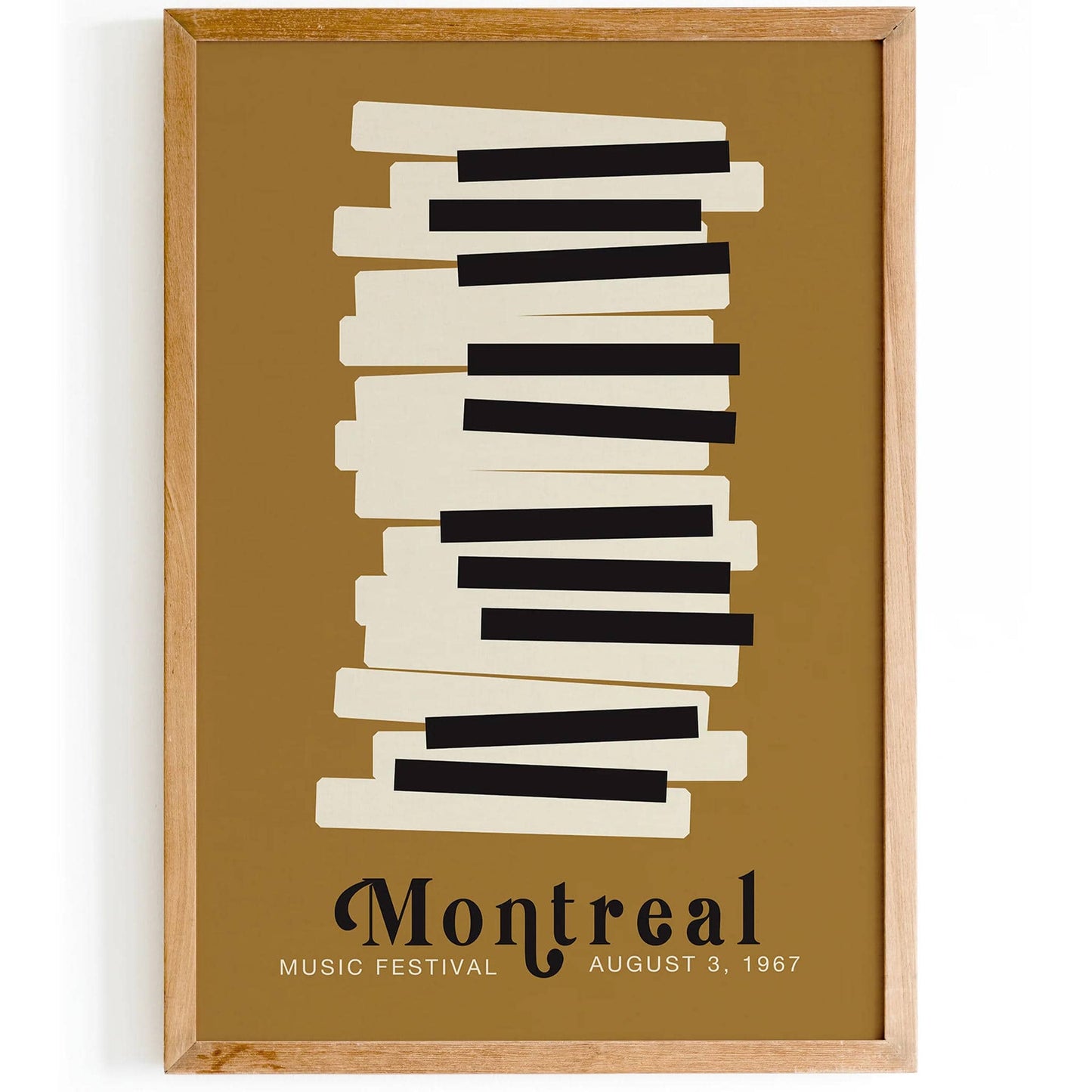 Retro Montreal Music Poster - HypeSheriff