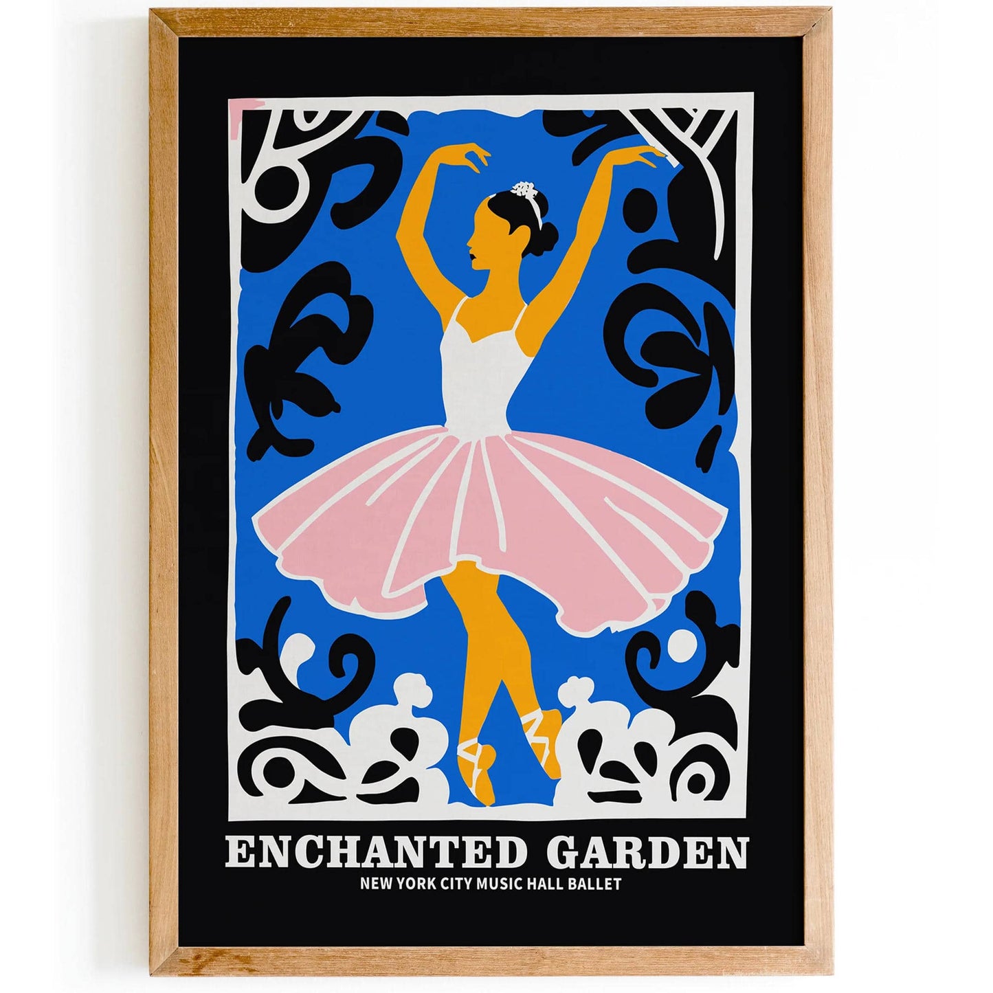 Enchanted Garden NYC Ballerina Poster - HypeSheriff