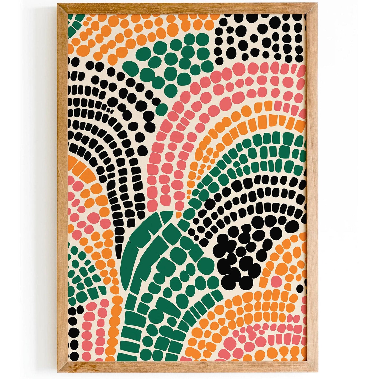 Abstract Mid-Century Modern Poster - HypeSheriff