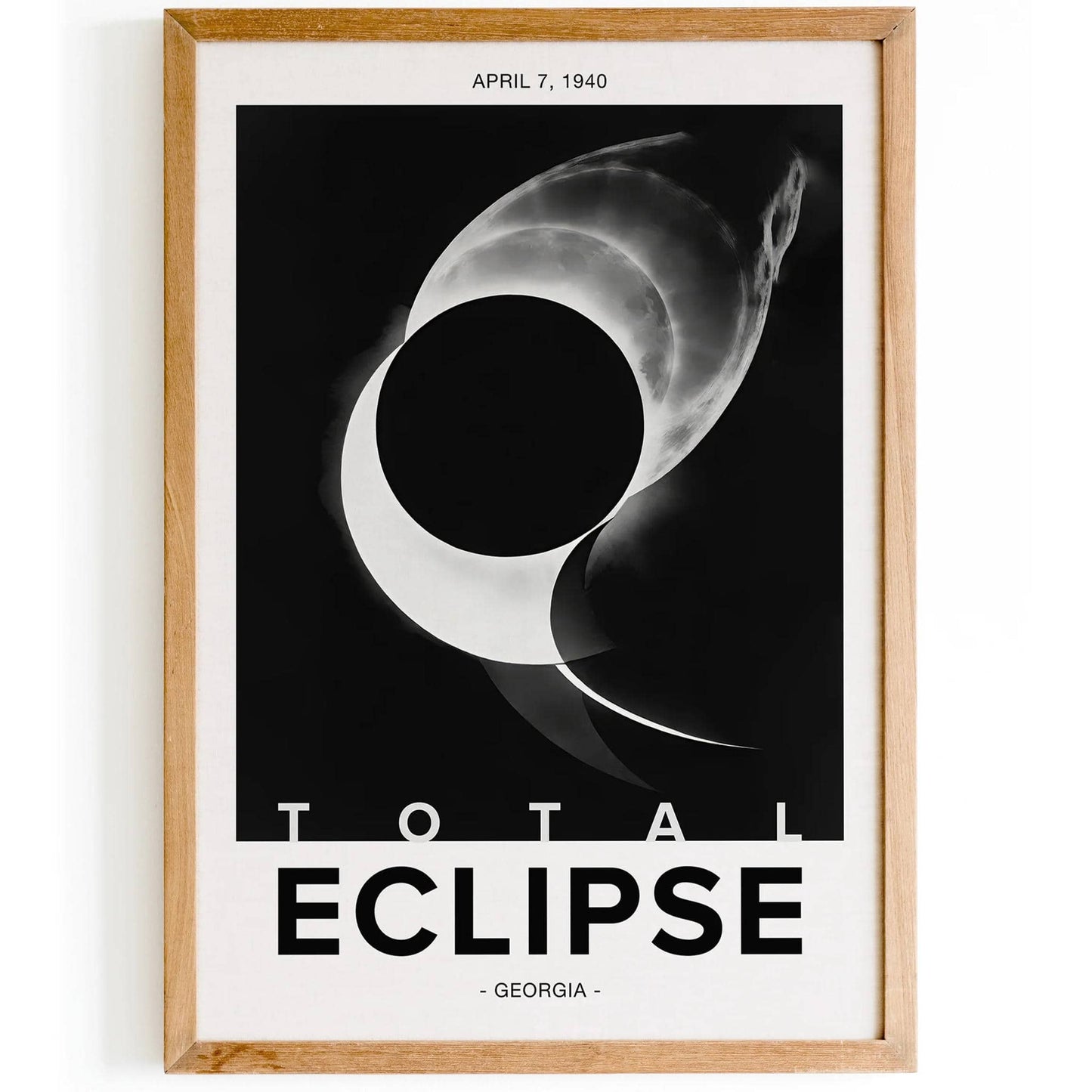 Total Eclipse Georgia 1940 Poster - HypeSheriff