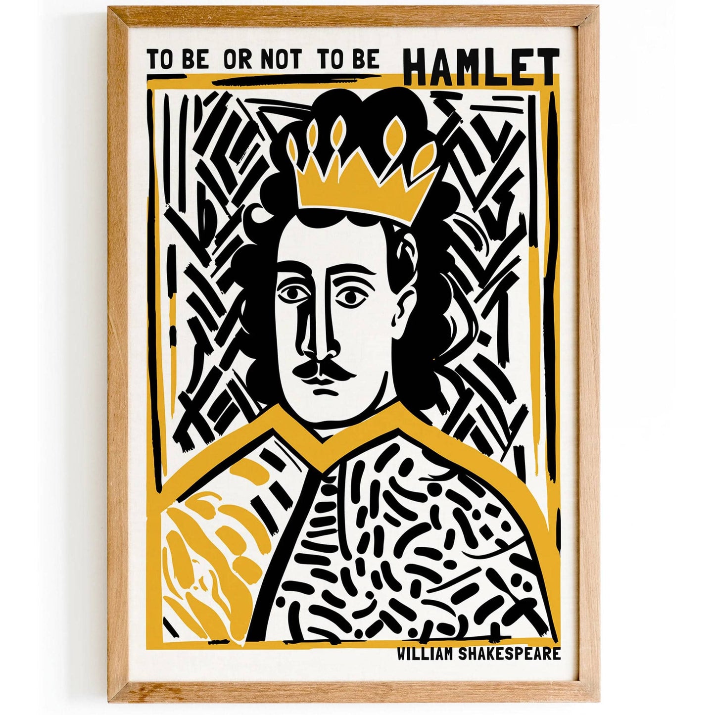 To Be Or Not To Be Hamlet Poster - HypeSheriff