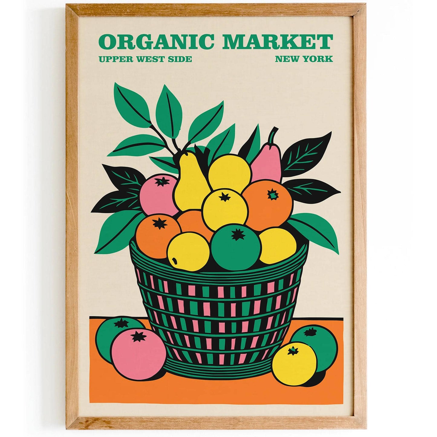 New York City Fruit Market Poster - HypeSheriff