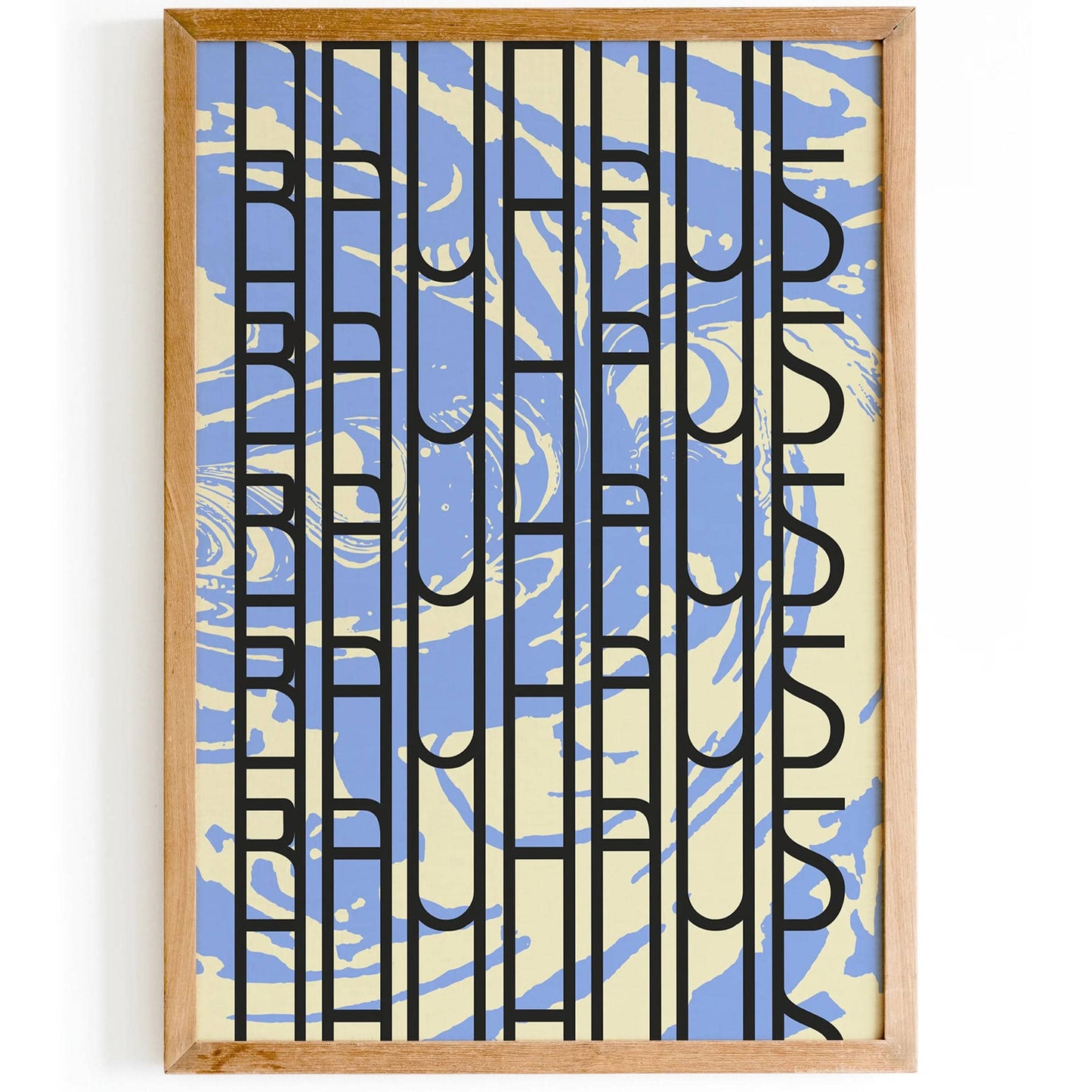 Bauhaus Typographic Poster - HypeSheriff