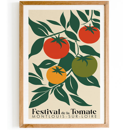 Festival de la Tomate French Poster
