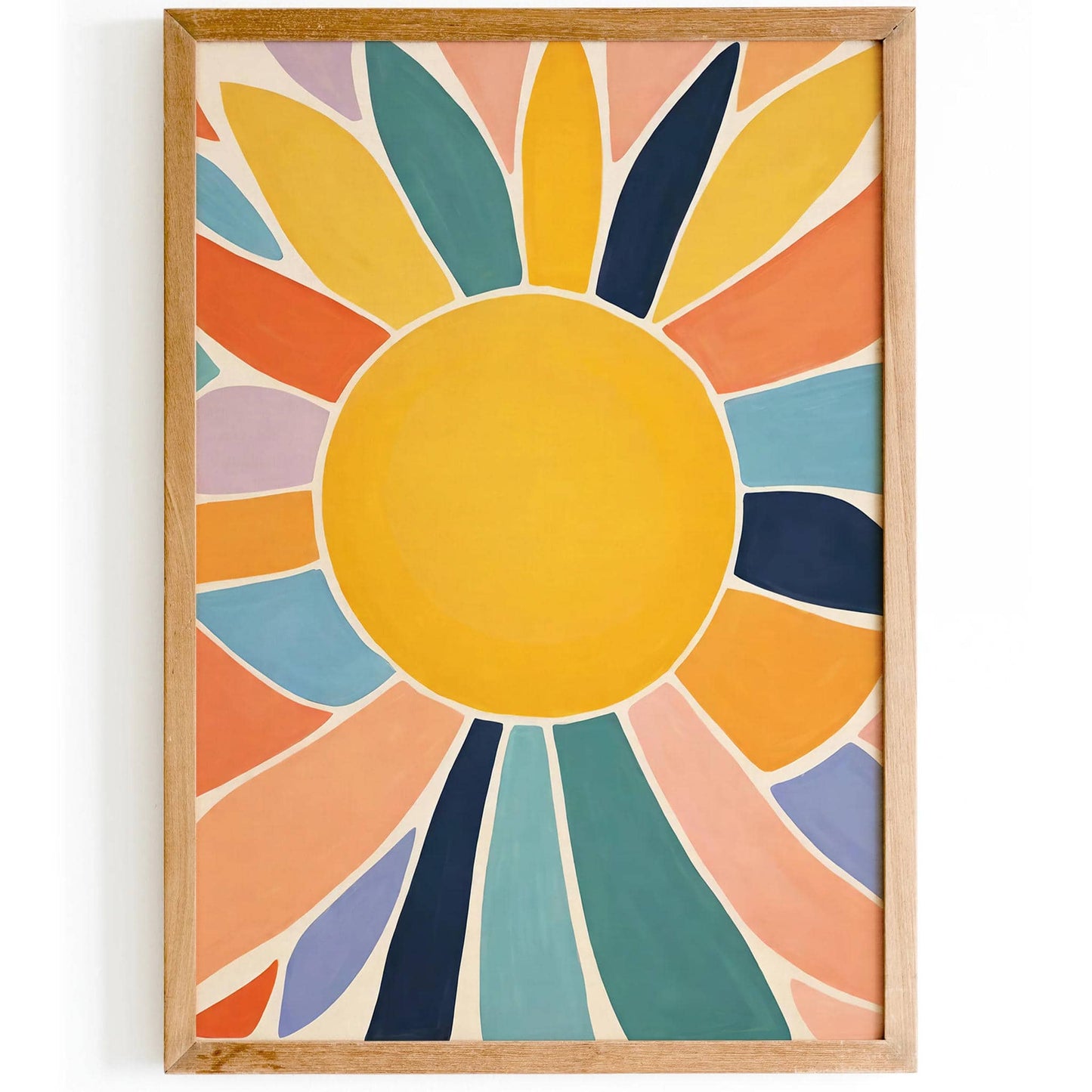 Colorful Sunshine Art Print 2025 - HypeSheriff