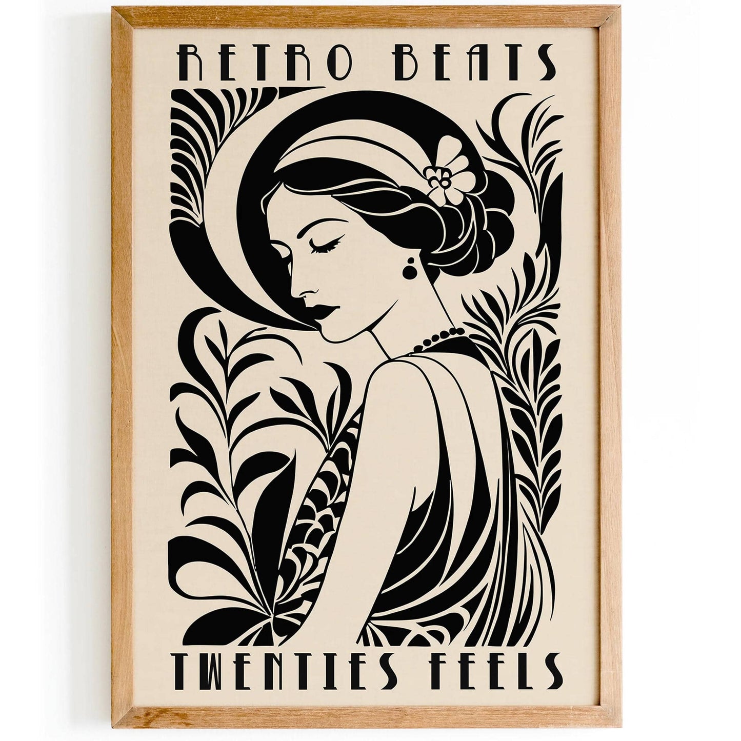 Retro Beats Twenties Feels Poster