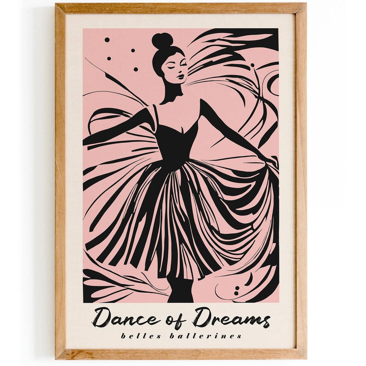 Dance of Dreams Ballet Wall Art - HypeSheriff