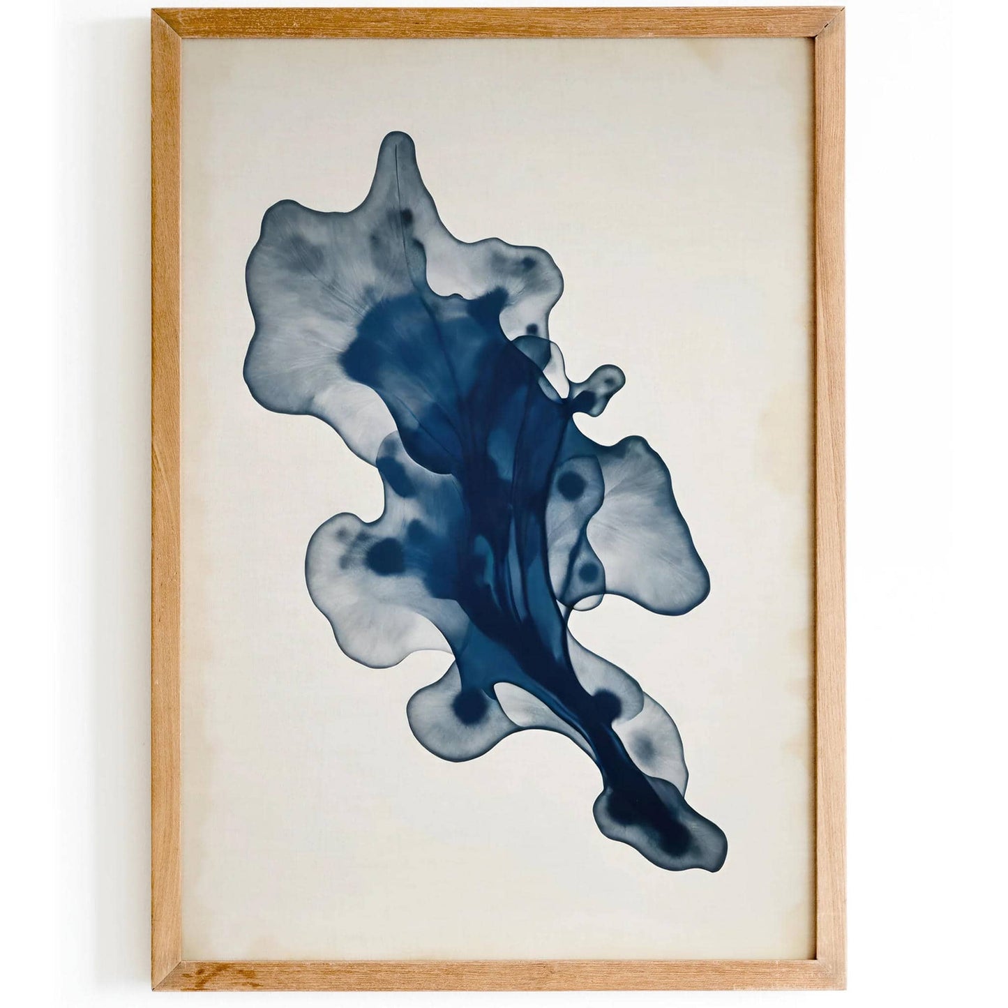 Blue Ink - Scandinavian Art Print - HypeSheriff