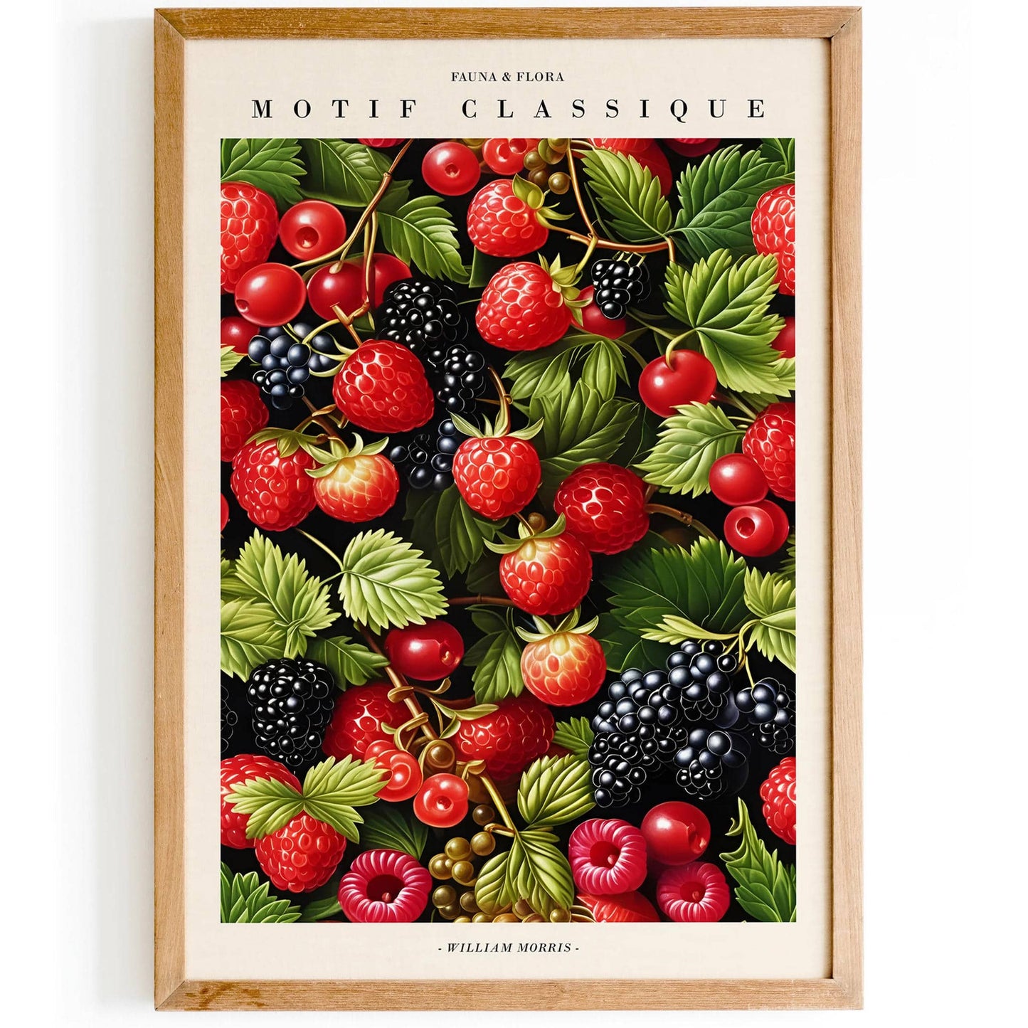 William Morris Plant-inspired Poster - HypeSheriff