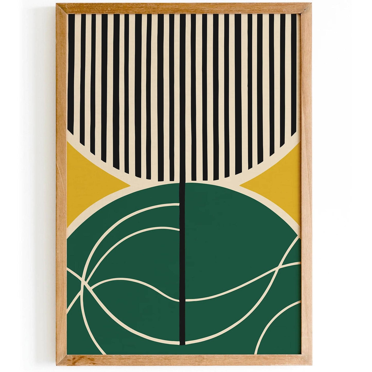 Abstract Green Art Print Home Decor - HypeSheriff