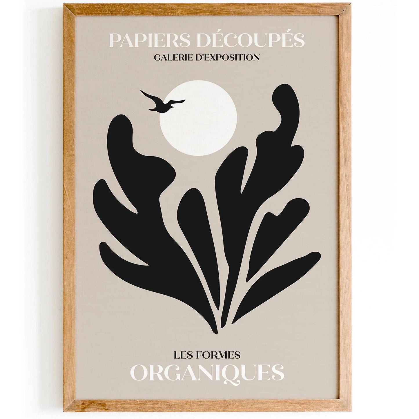 Papiers Decoupes, Les Formes Organiques Boho Wall Art - HypeSheriff