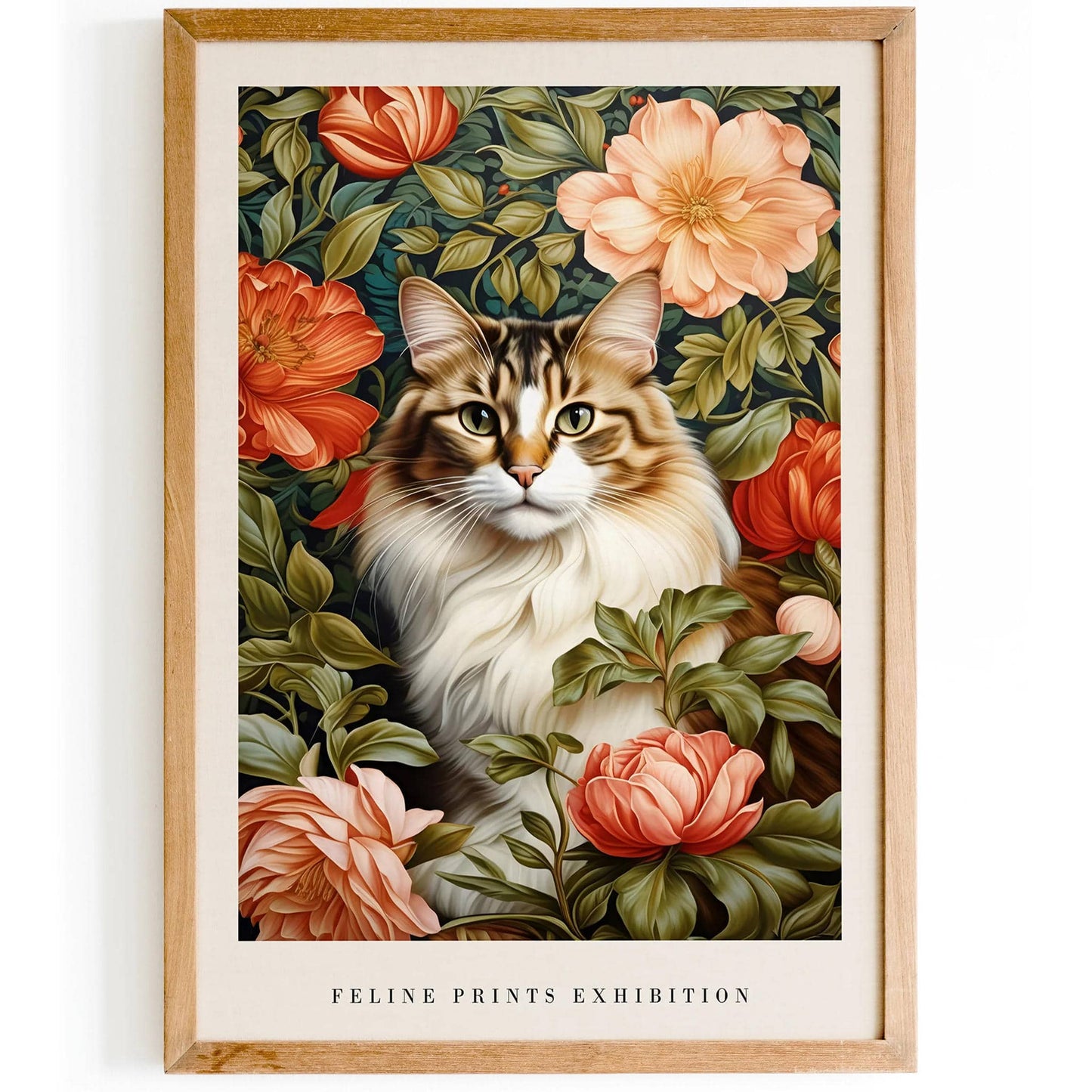 Royal Cat Portrait Art Print 2025 - HypeSheriff