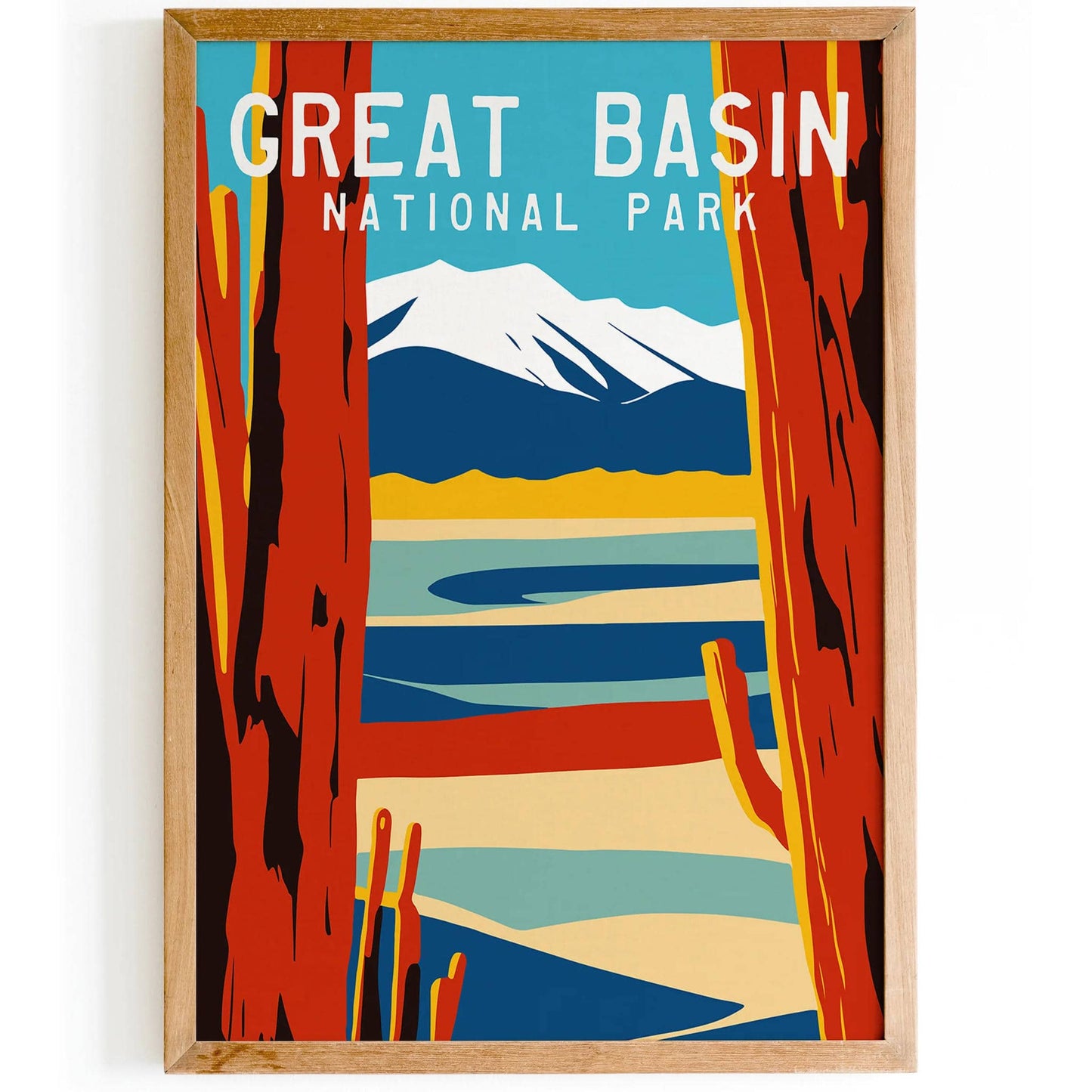 Great Basin Travel Poster - HypeSheriff