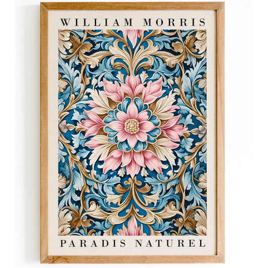 Art Nouveau M. Morris Inspired Poster - HypeSheriff