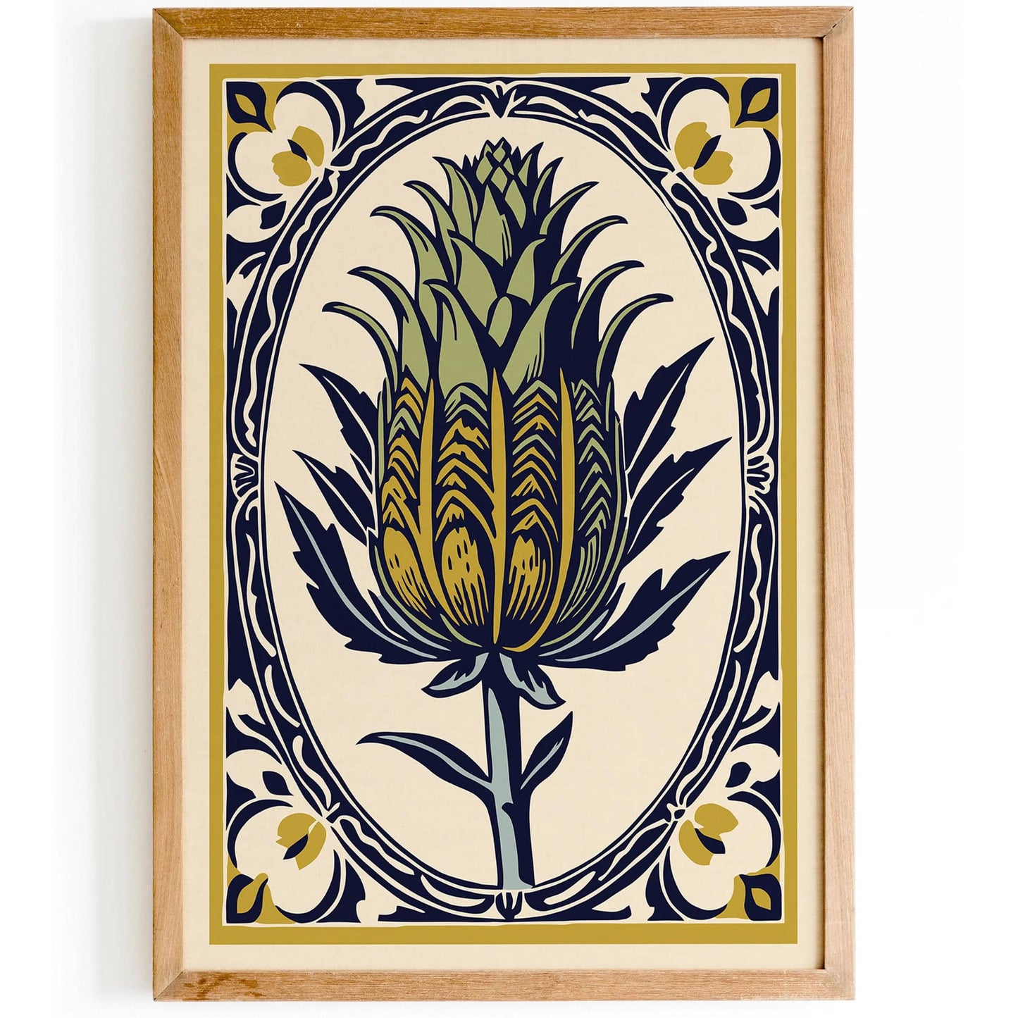 Farmhouse Kitchen - Artichoke Wall Art - HypeSheriff