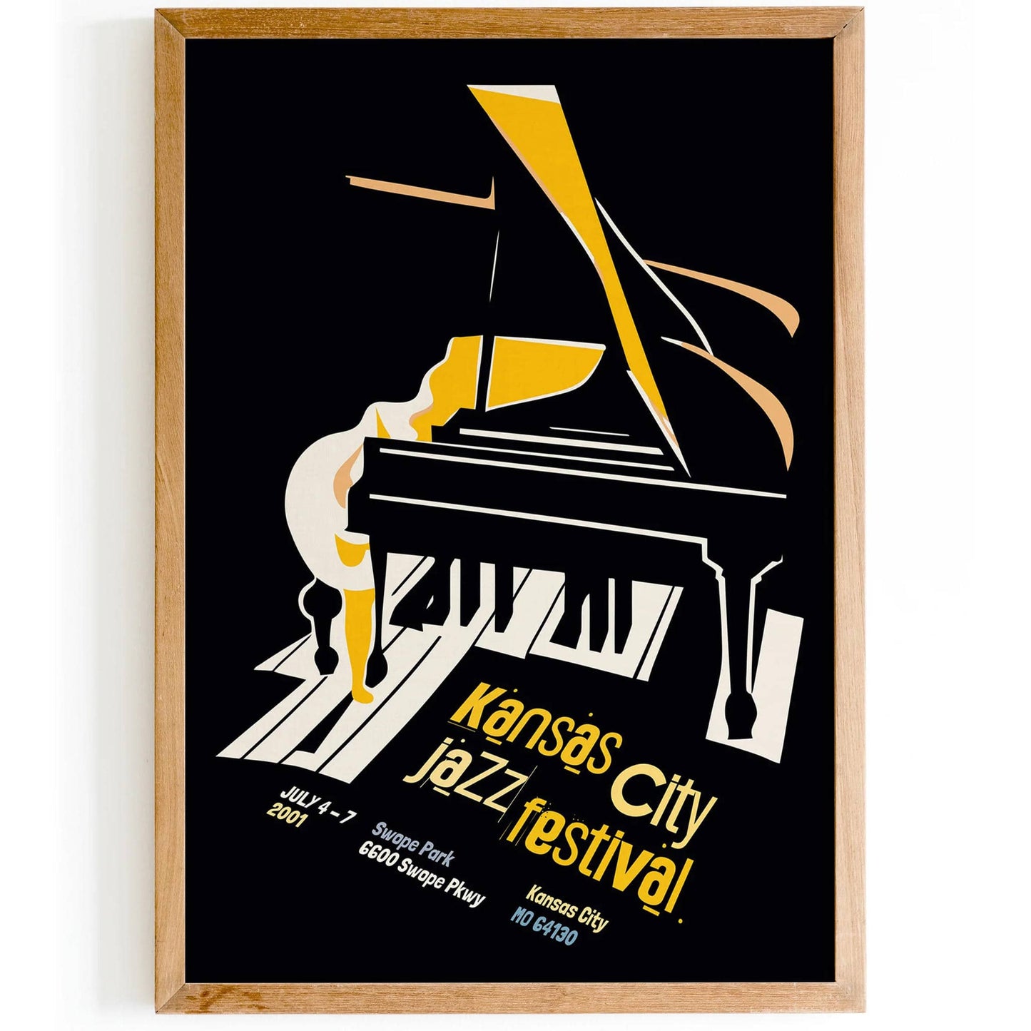 Kansas City Jazz Festival Poster - HypeSheriff