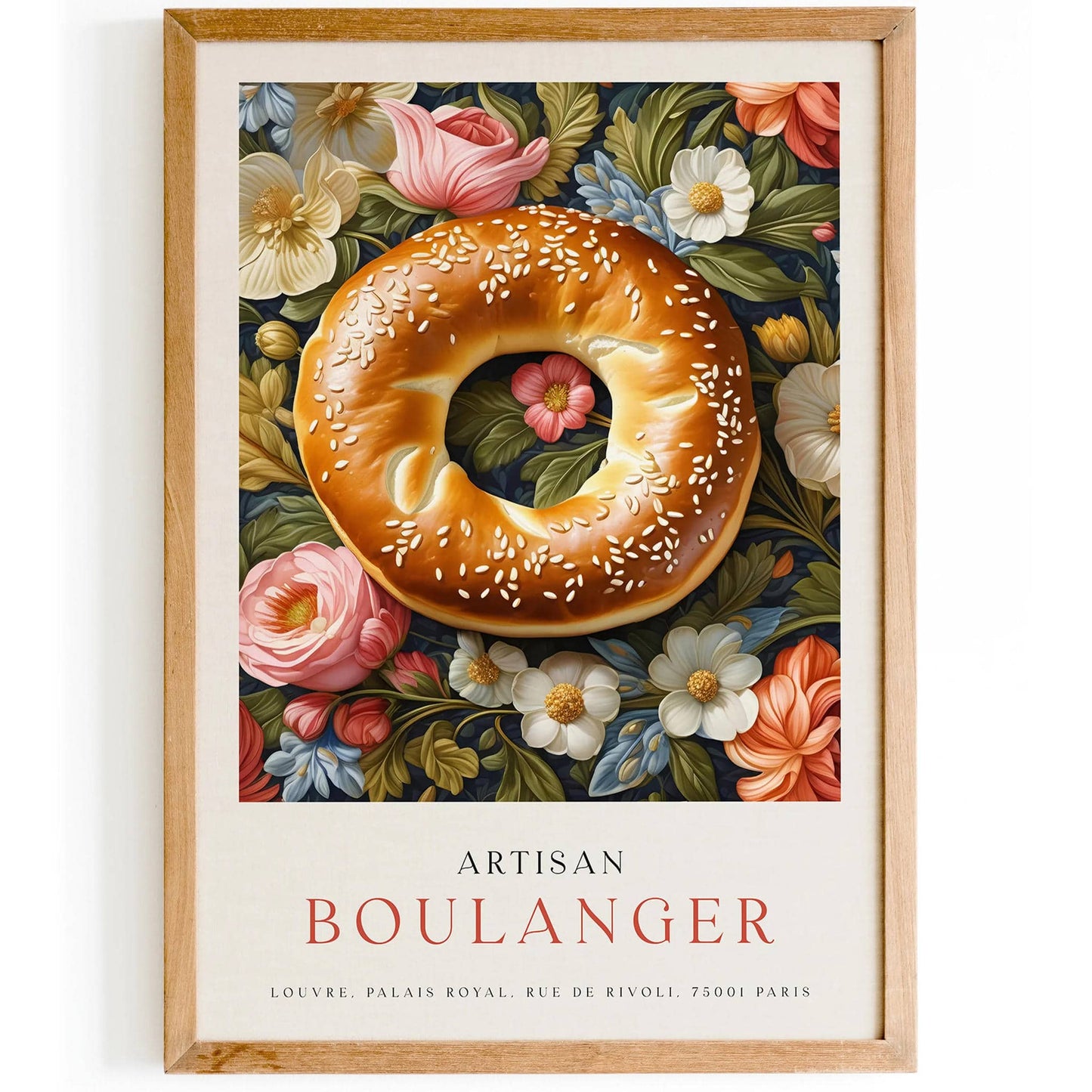 Artisan Boulanger Paris Cafe Wall Art Decor - HypeSheriff