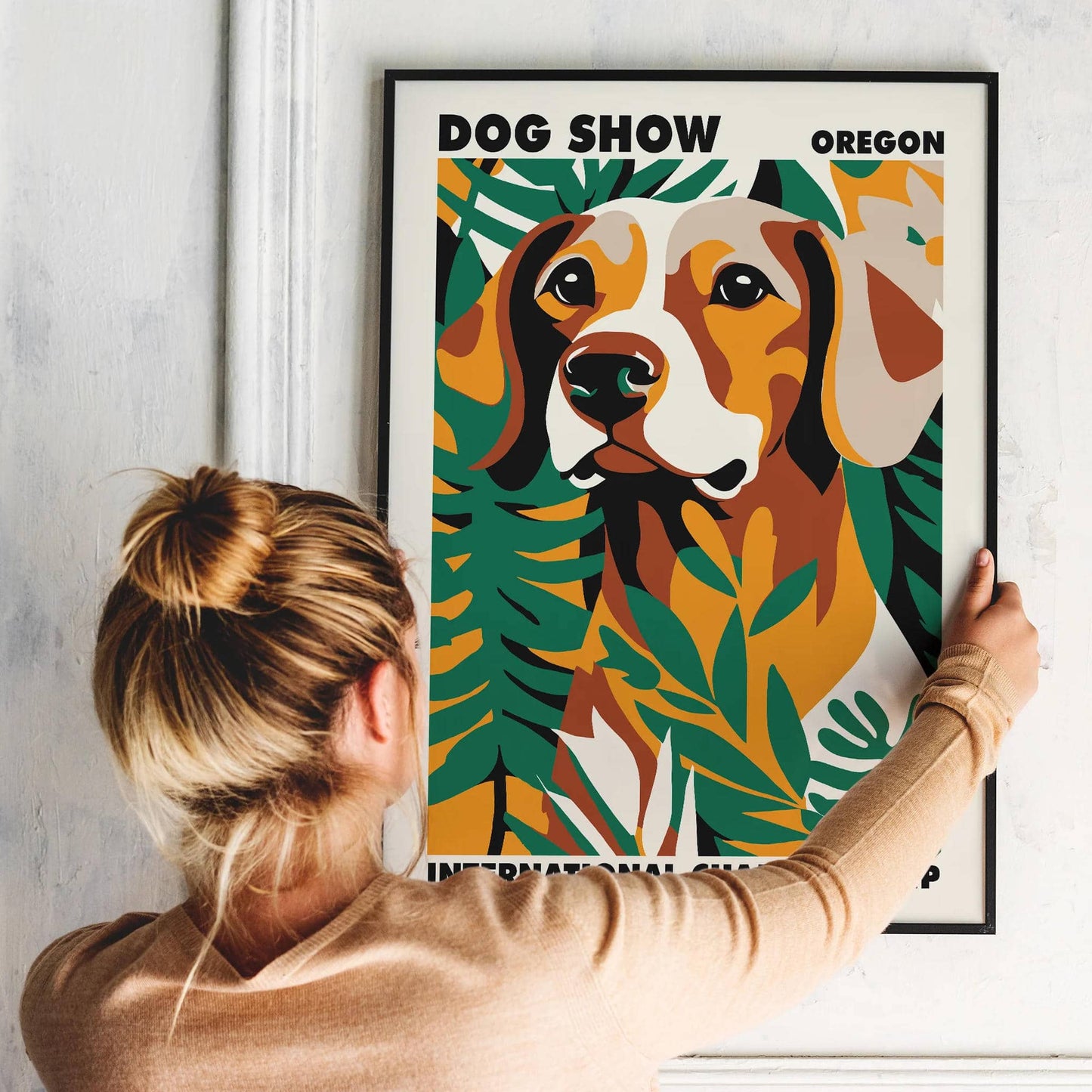 Dog Show Oregon Art Print - HypeSheriff