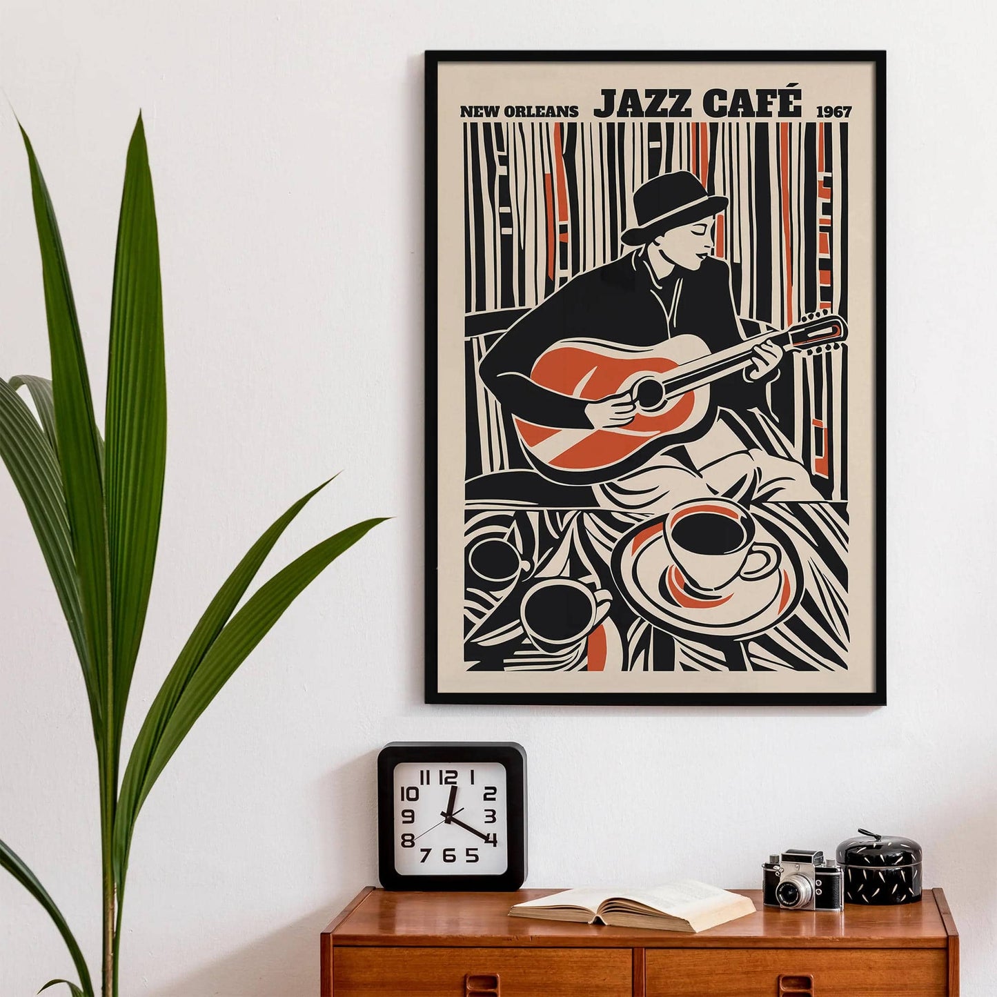 New Orleans Jazz Cafe Poster - HypeSheriff