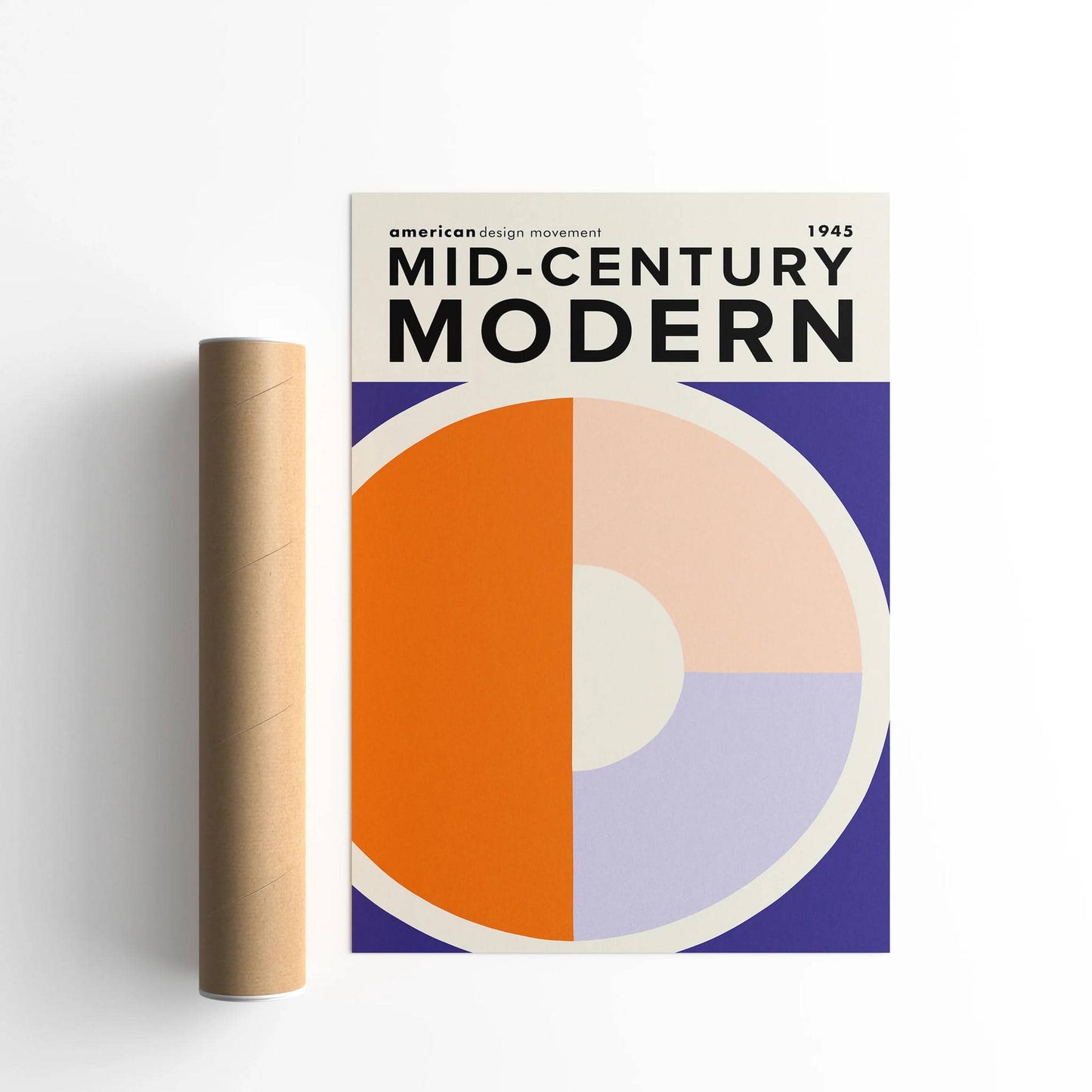 Mid Century Modern Geometric Art Print 2025 - HypeSheriff