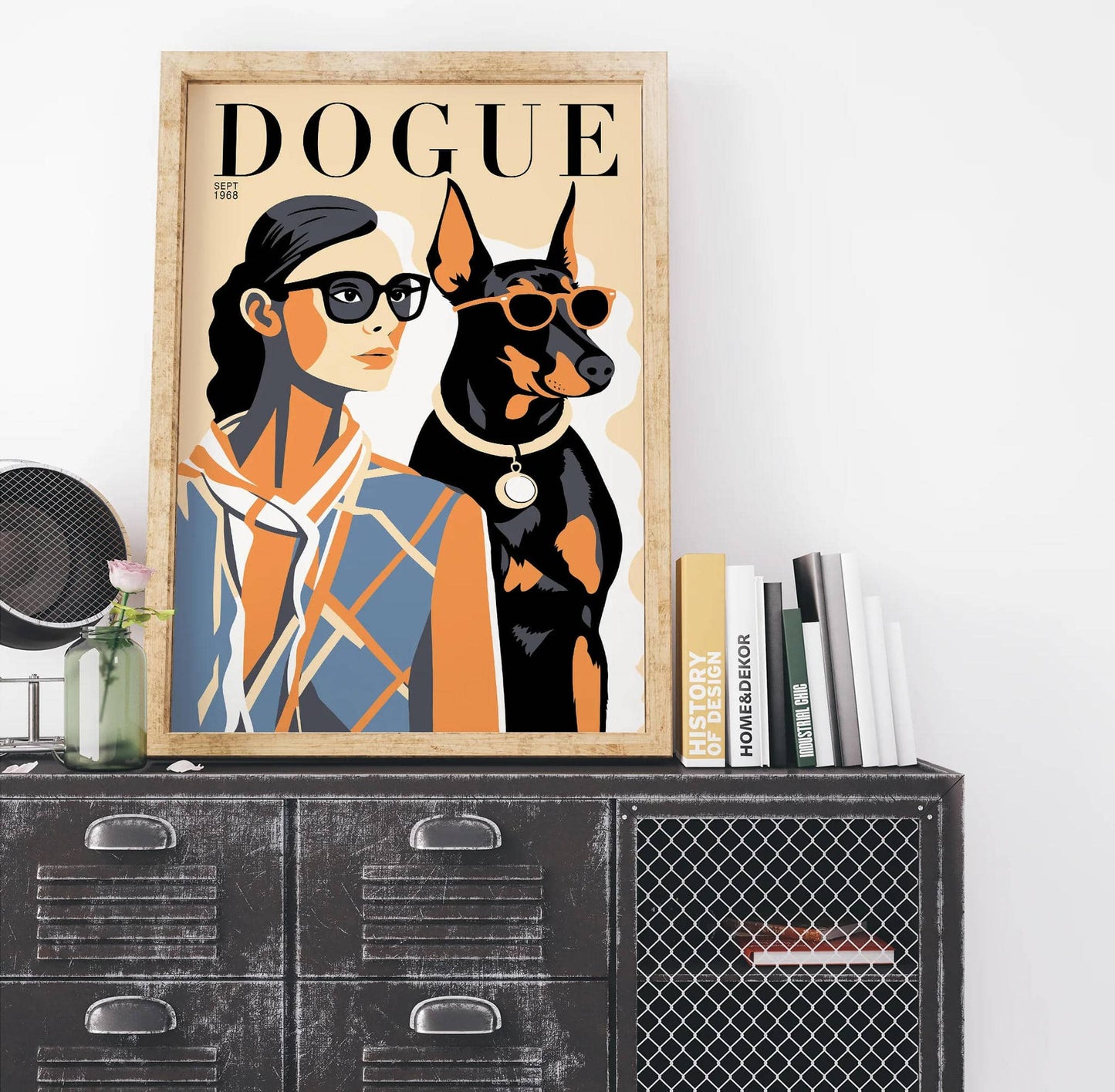 Dogue Fashion Poster - HypeSheriff