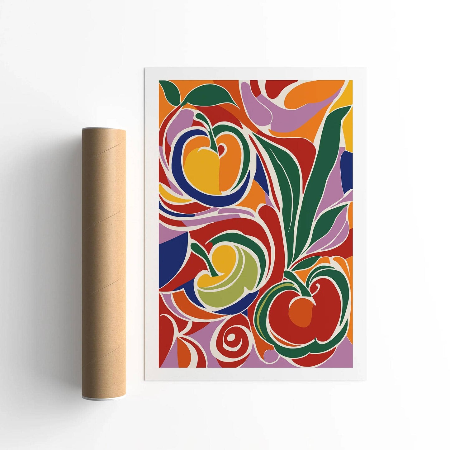 Colorful Fruit Kitchen Poster - HypeSheriff