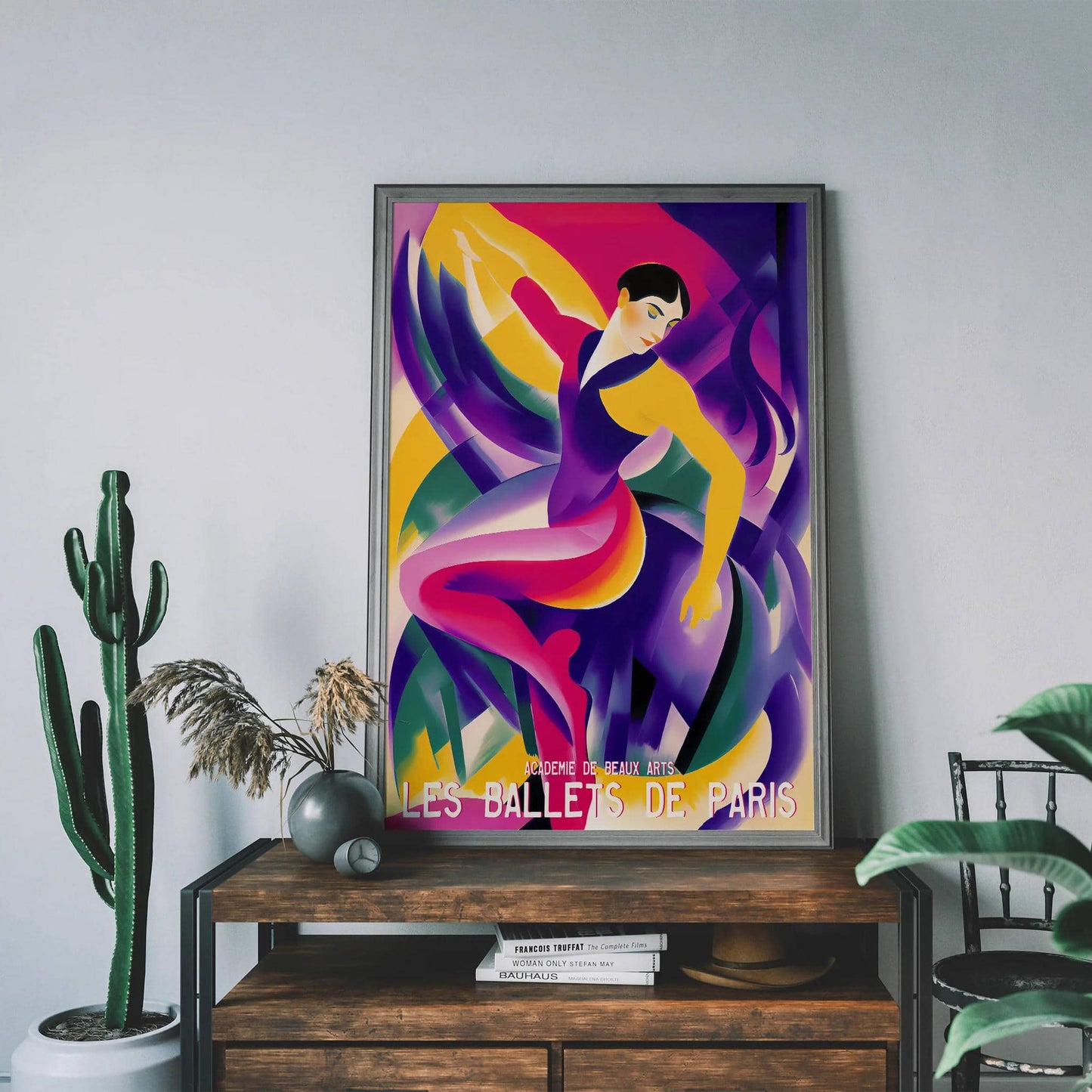 Colorful Paris Ballet Poster - HypeSheriff