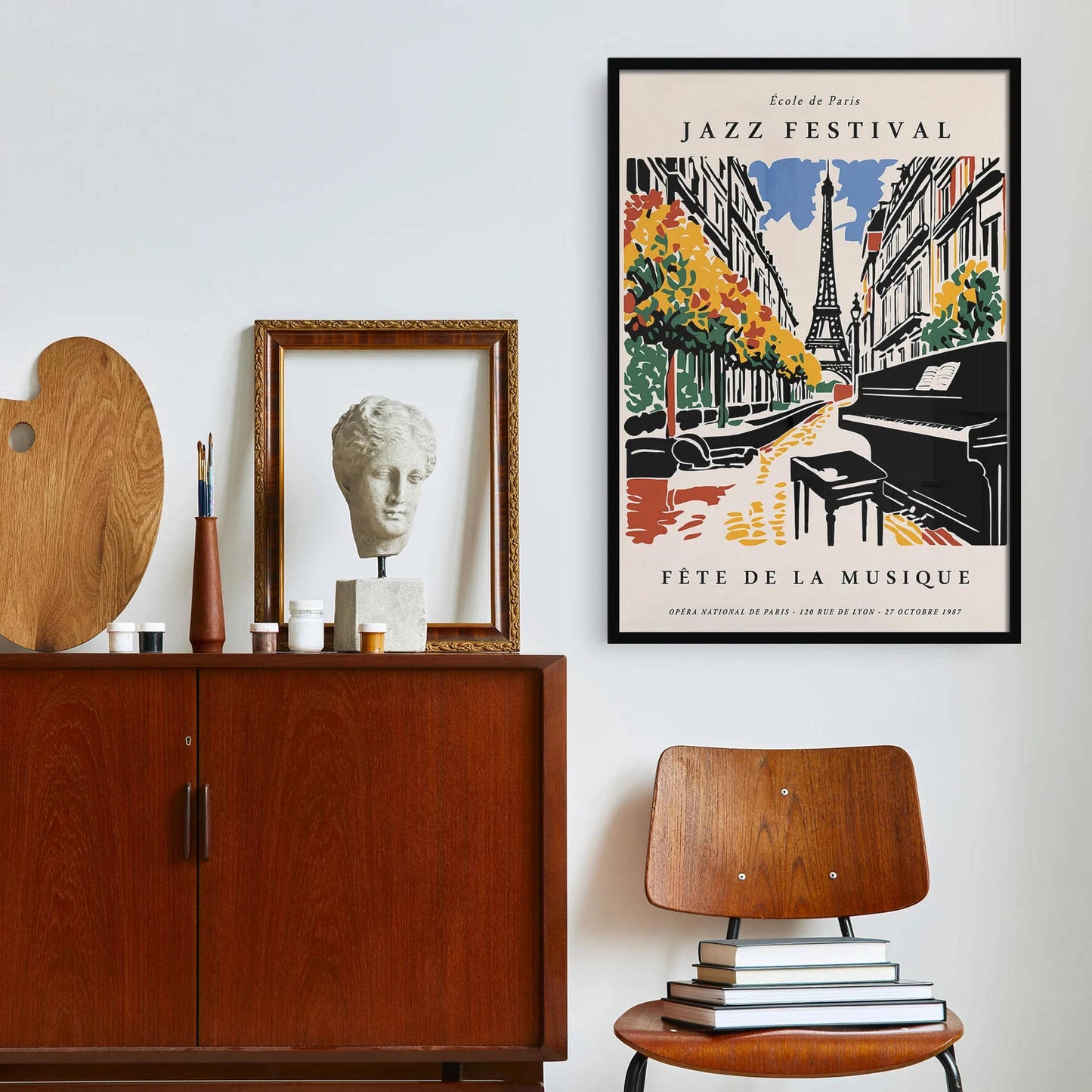 Fete de la Musique Jazz Music Poster - HypeSheriff