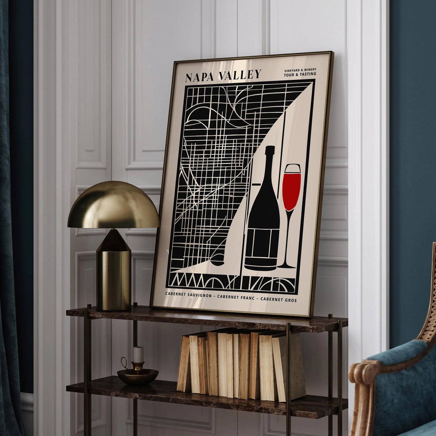 Winery Tours Napa Valley Poster - HypeSheriff