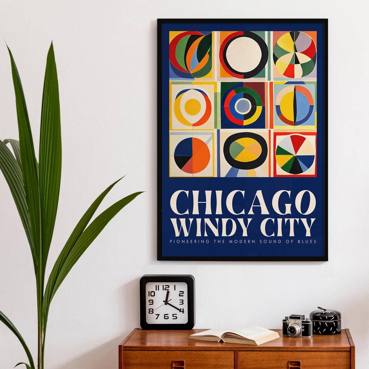 Chicago Windy City Blues Music Poster - HypeSheriff