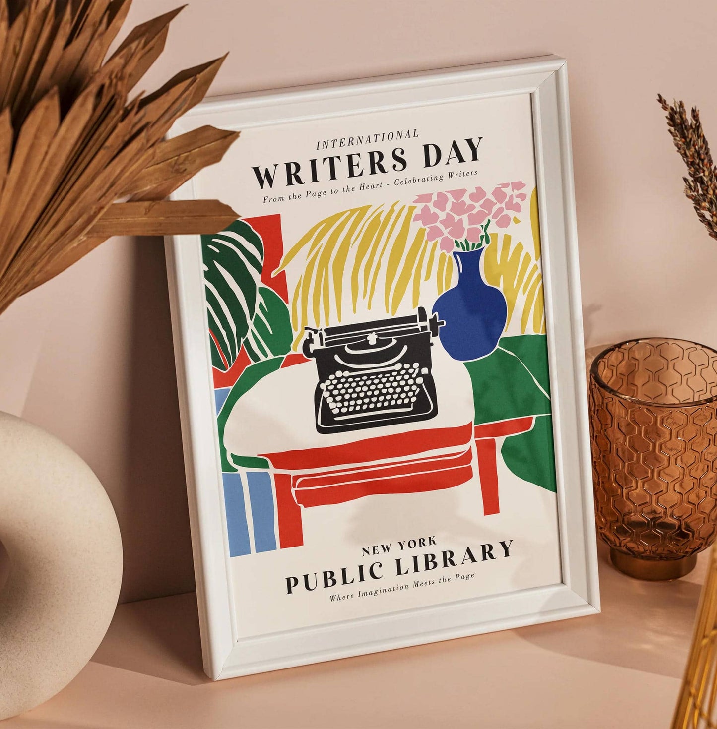 Writers Day - Literary Art Print - HypeSheriff