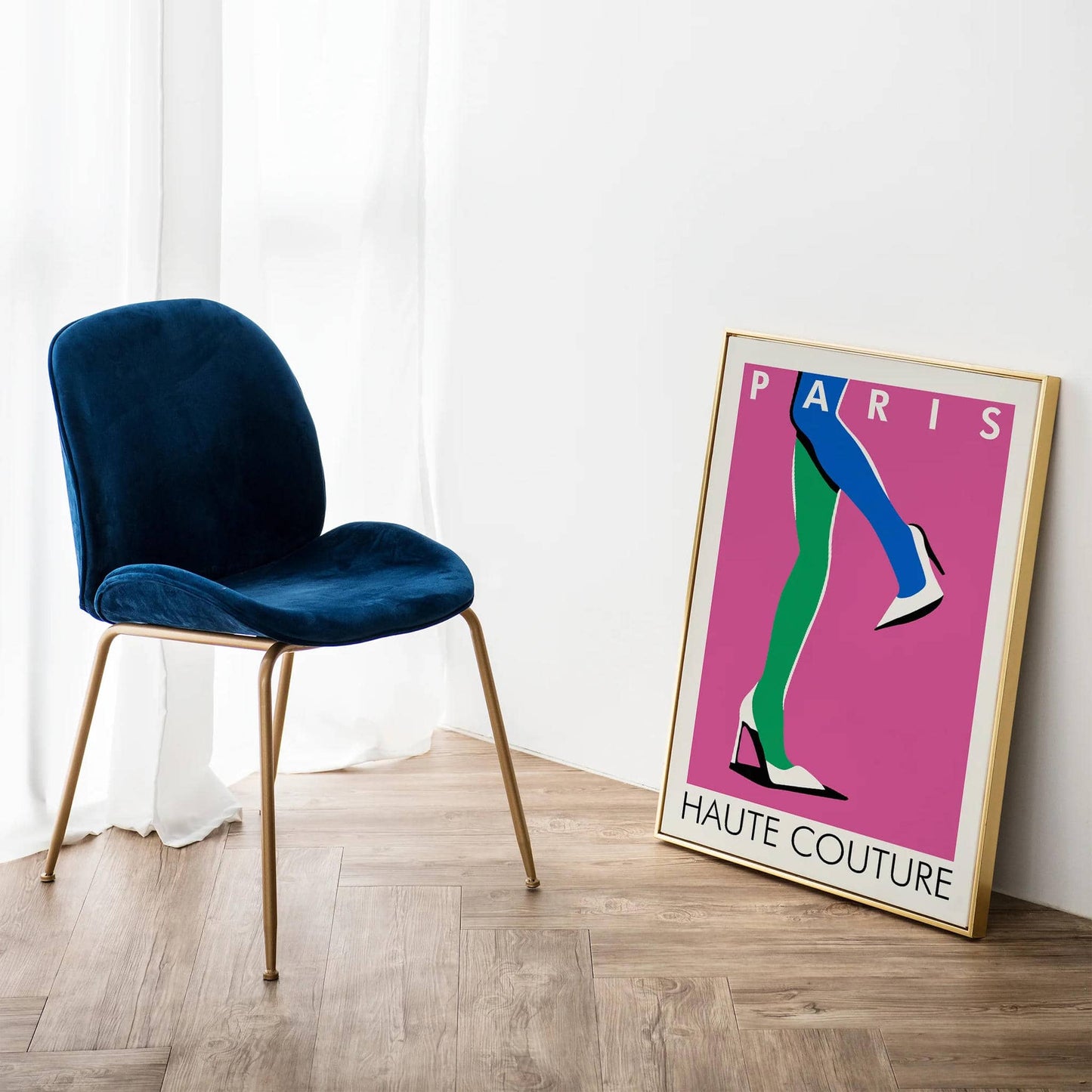Paris Haute Couture Fashion Poster - HypeSheriff